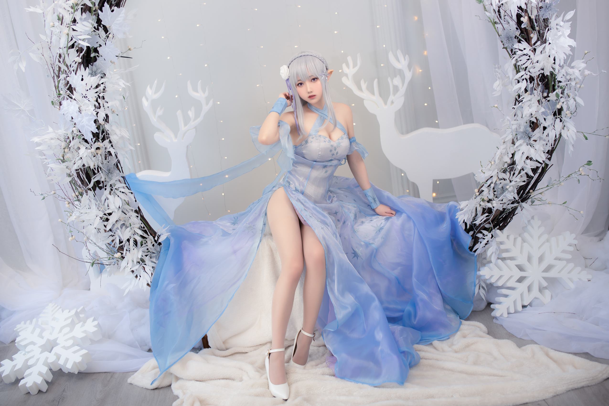 图片[15]-小木曾AYA  – Re0爱蜜莉雅 水晶礼服[19P] – 速更版-美库