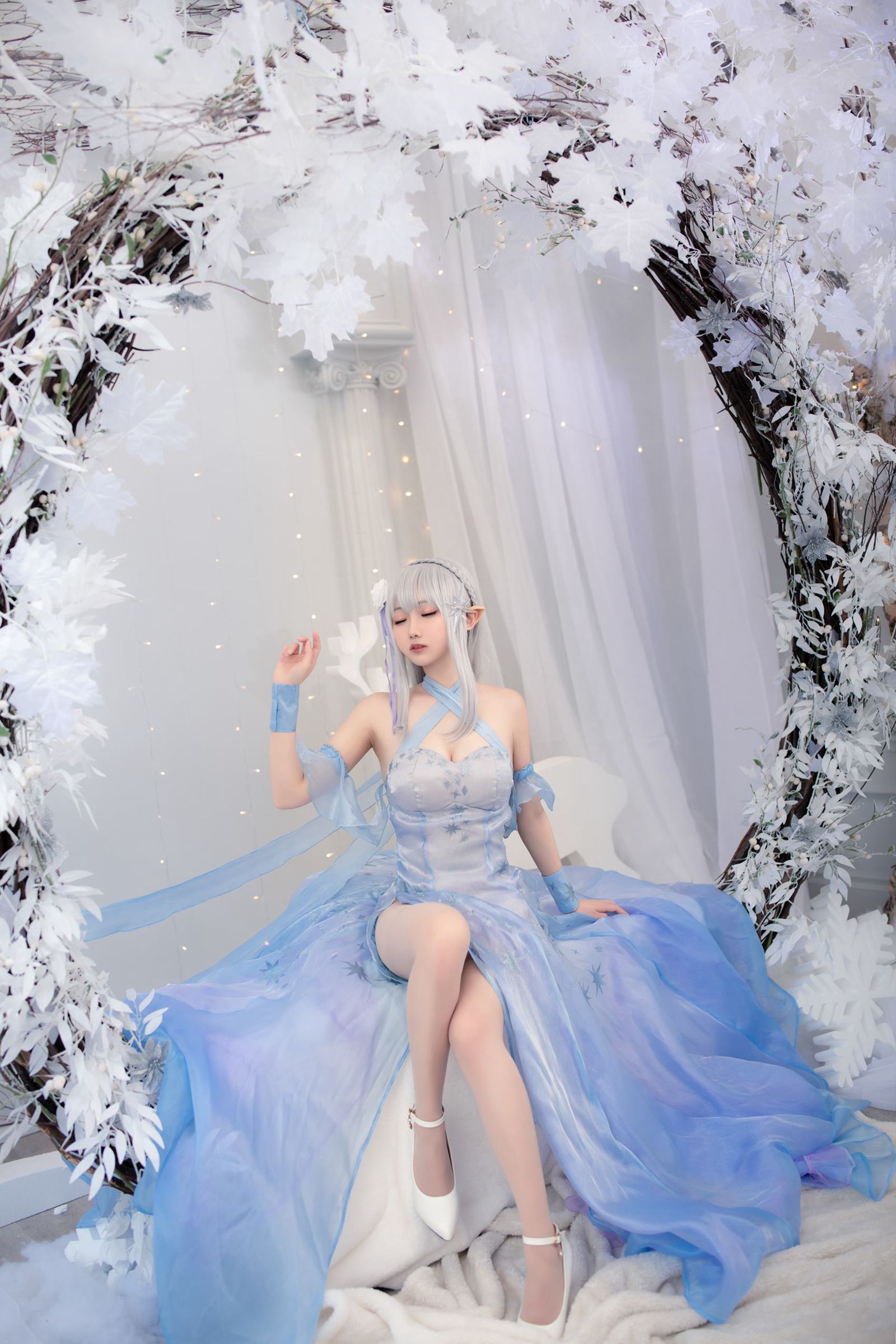 图片[16]-小木曾AYA  – Re0爱蜜莉雅 水晶礼服[19P] – 速更版-美库