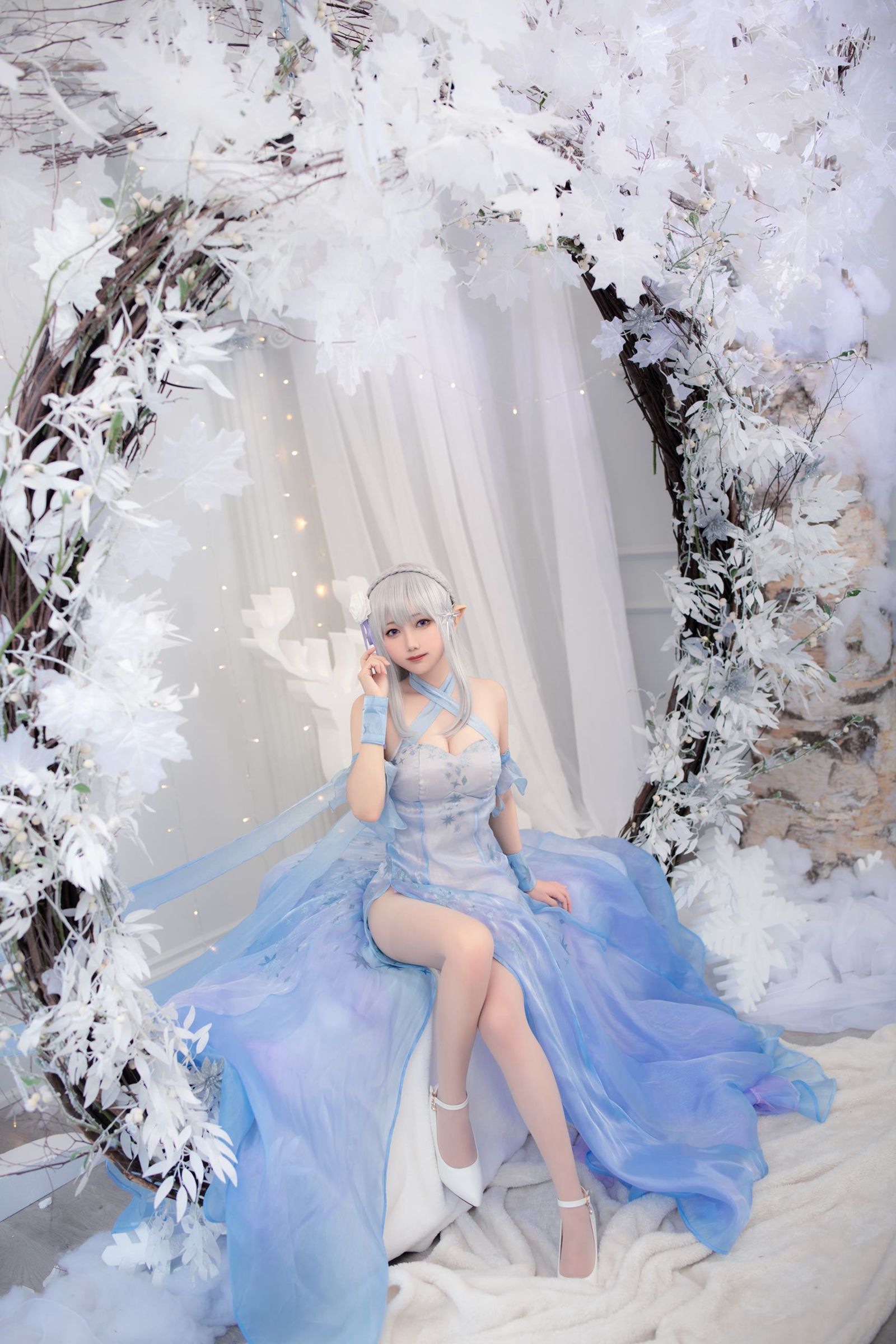 图片[17]-小木曾AYA  – Re0爱蜜莉雅 水晶礼服[19P] – 速更版-美库