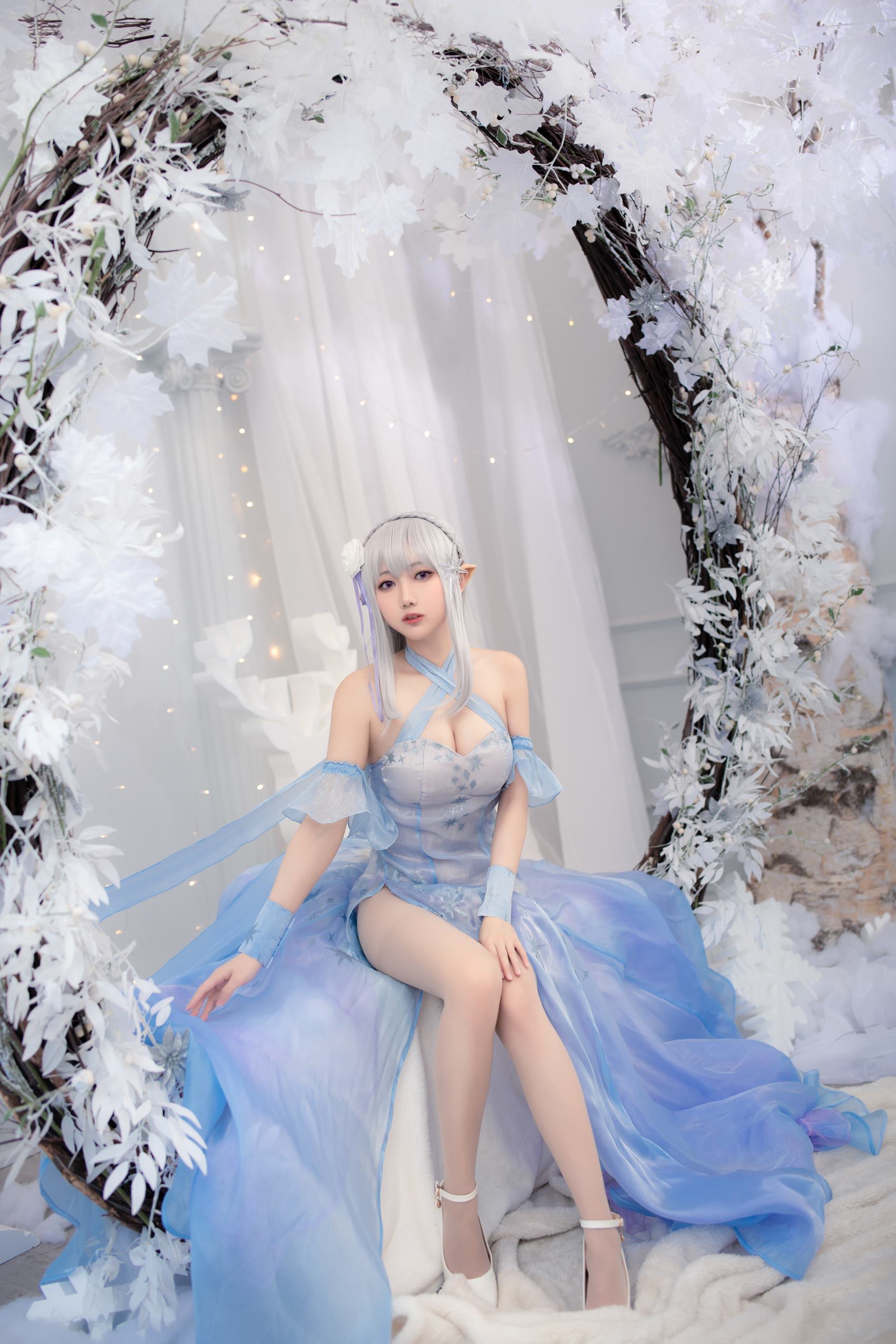 图片[18]-小木曾AYA  – Re0爱蜜莉雅 水晶礼服[19P] – 速更版-美库