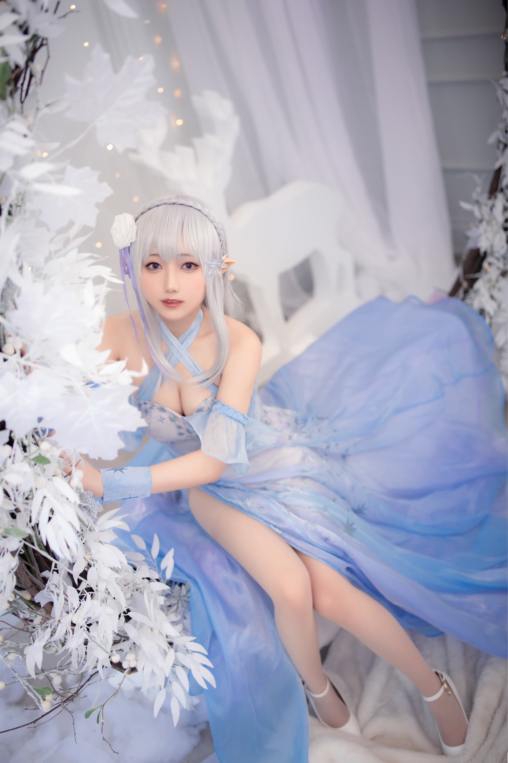 图片[19]-小木曾AYA  – Re0爱蜜莉雅 水晶礼服[19P] – 速更版-美库