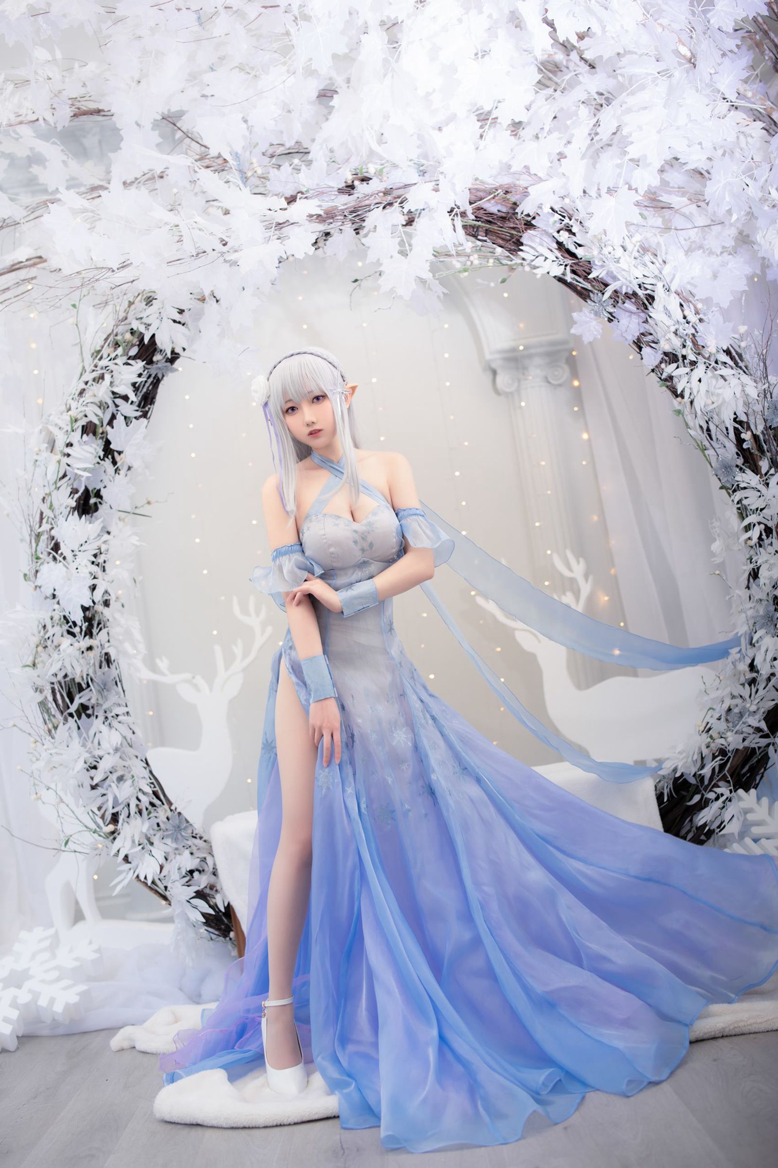 图片[20]-小木曾AYA  – Re0爱蜜莉雅 水晶礼服[19P] – 速更版-美库