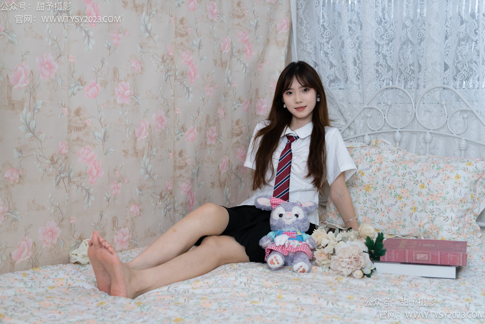 图片[35]-甜予摄影 NO.007 璇璇-板鞋、白棉袜、裸足[120P] – 速更版-美库