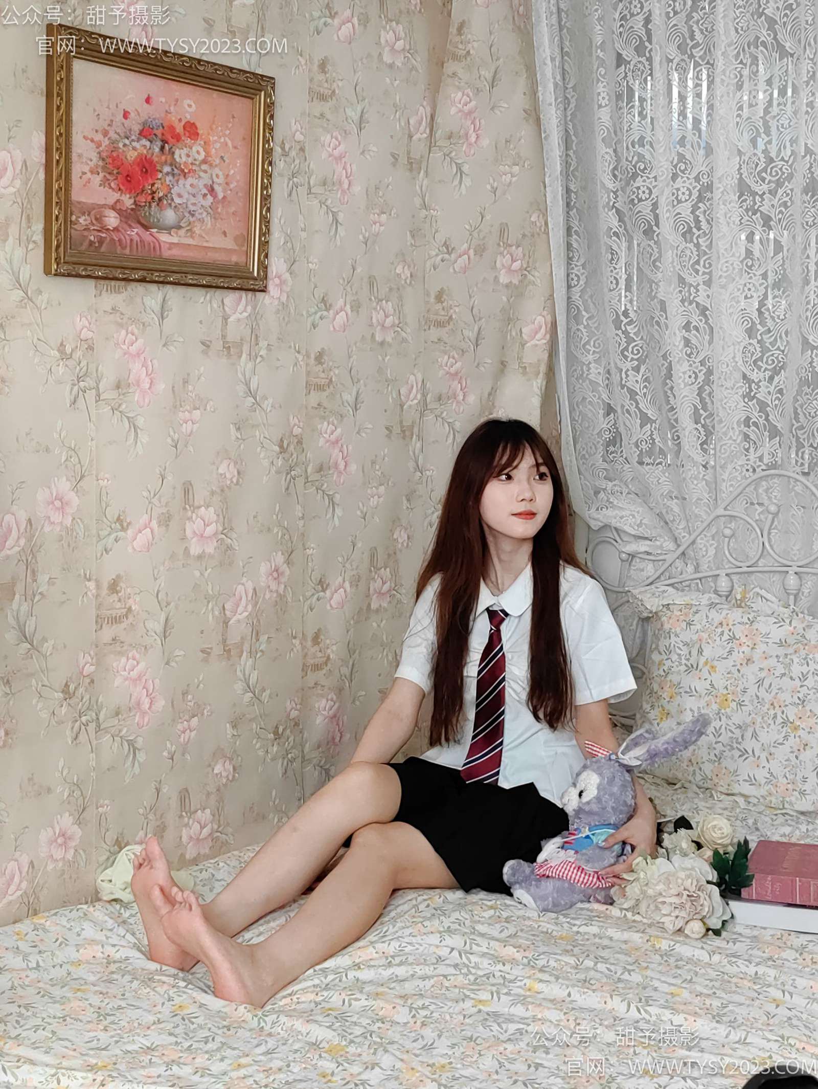 图片[69]-甜予摄影 NO.007 璇璇-板鞋、白棉袜、裸足[120P] – 速更版-美库