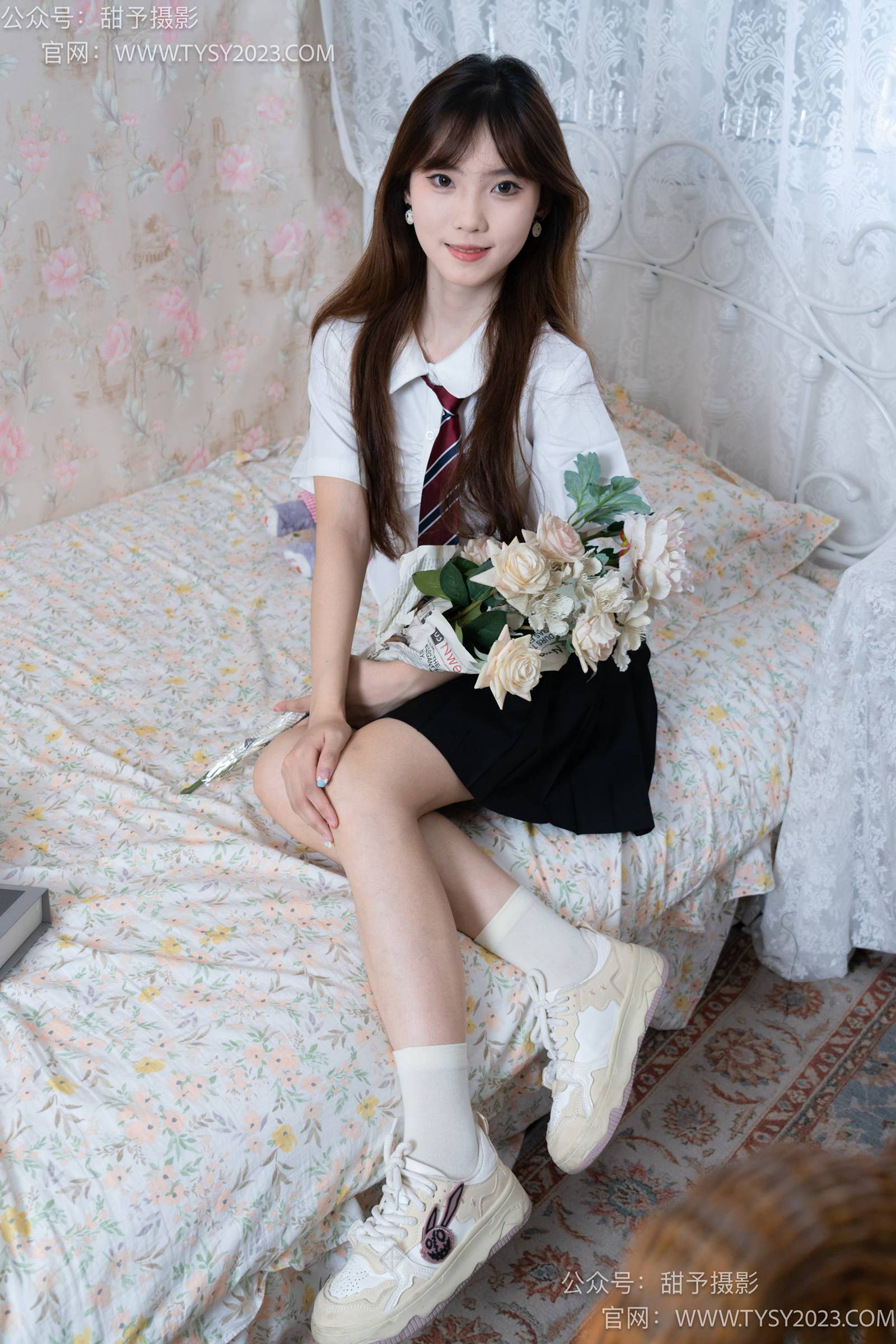 图片[75]-甜予摄影 NO.007 璇璇-板鞋、白棉袜、裸足[120P] – 速更版-美库