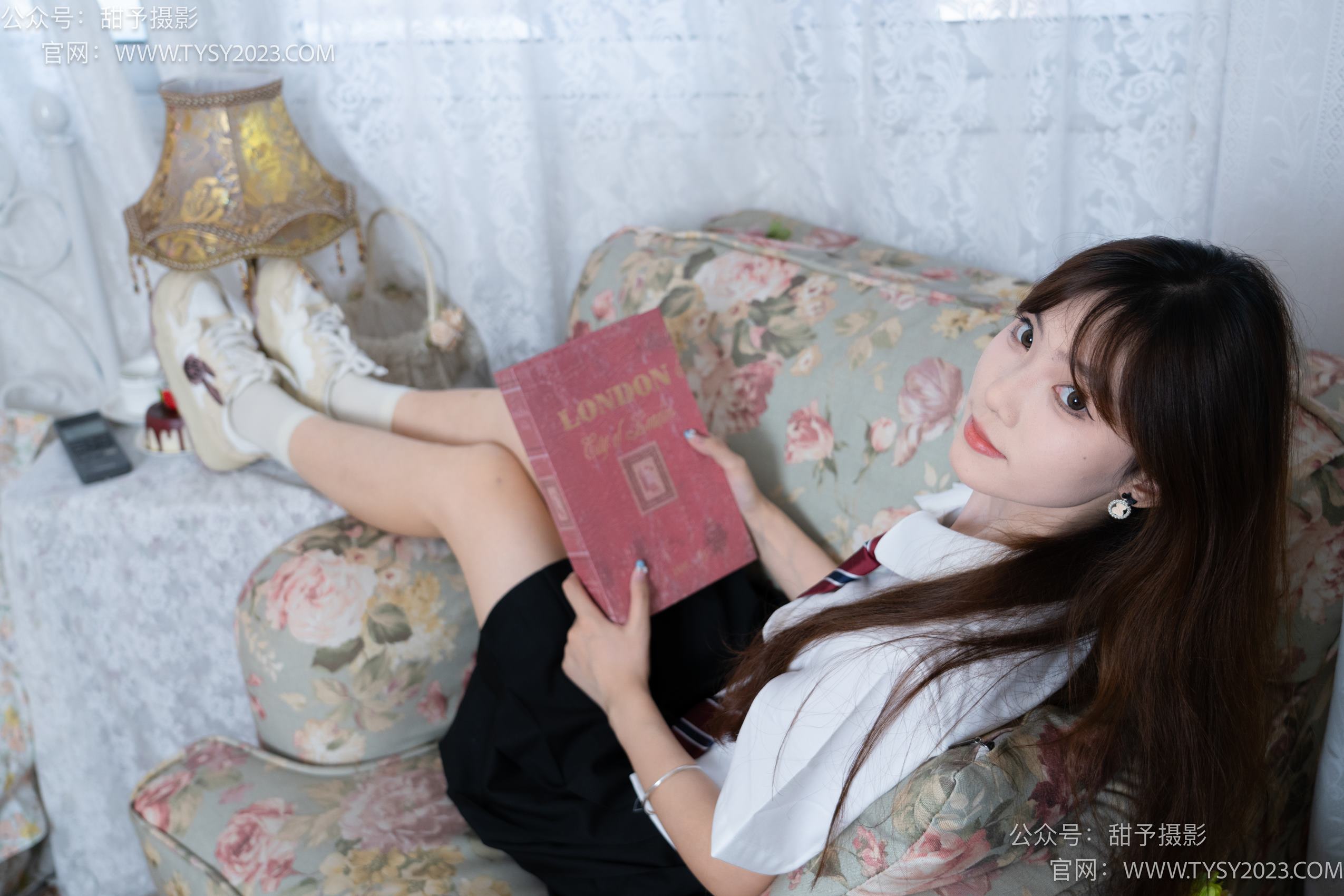 图片[96]-甜予摄影 NO.007 璇璇-板鞋、白棉袜、裸足[120P] – 速更版-美库