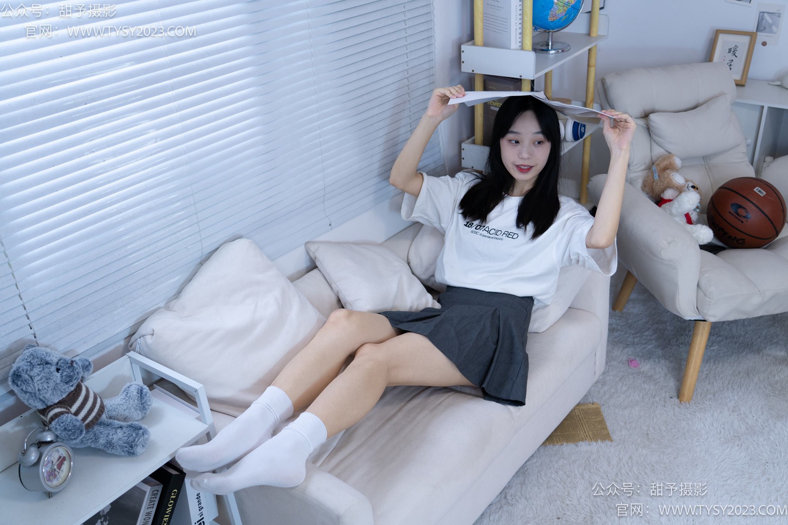 图片[46]-甜予摄影 NO.008 艺艺-皮鞋、白棉袜、裸足[122P] – 速更版-美库