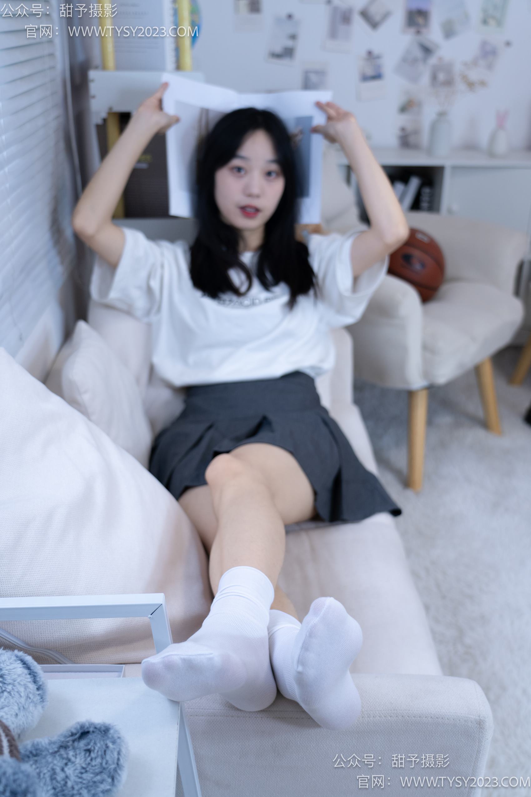 图片[58]-甜予摄影 NO.008 艺艺-皮鞋、白棉袜、裸足[122P] – 速更版-美库