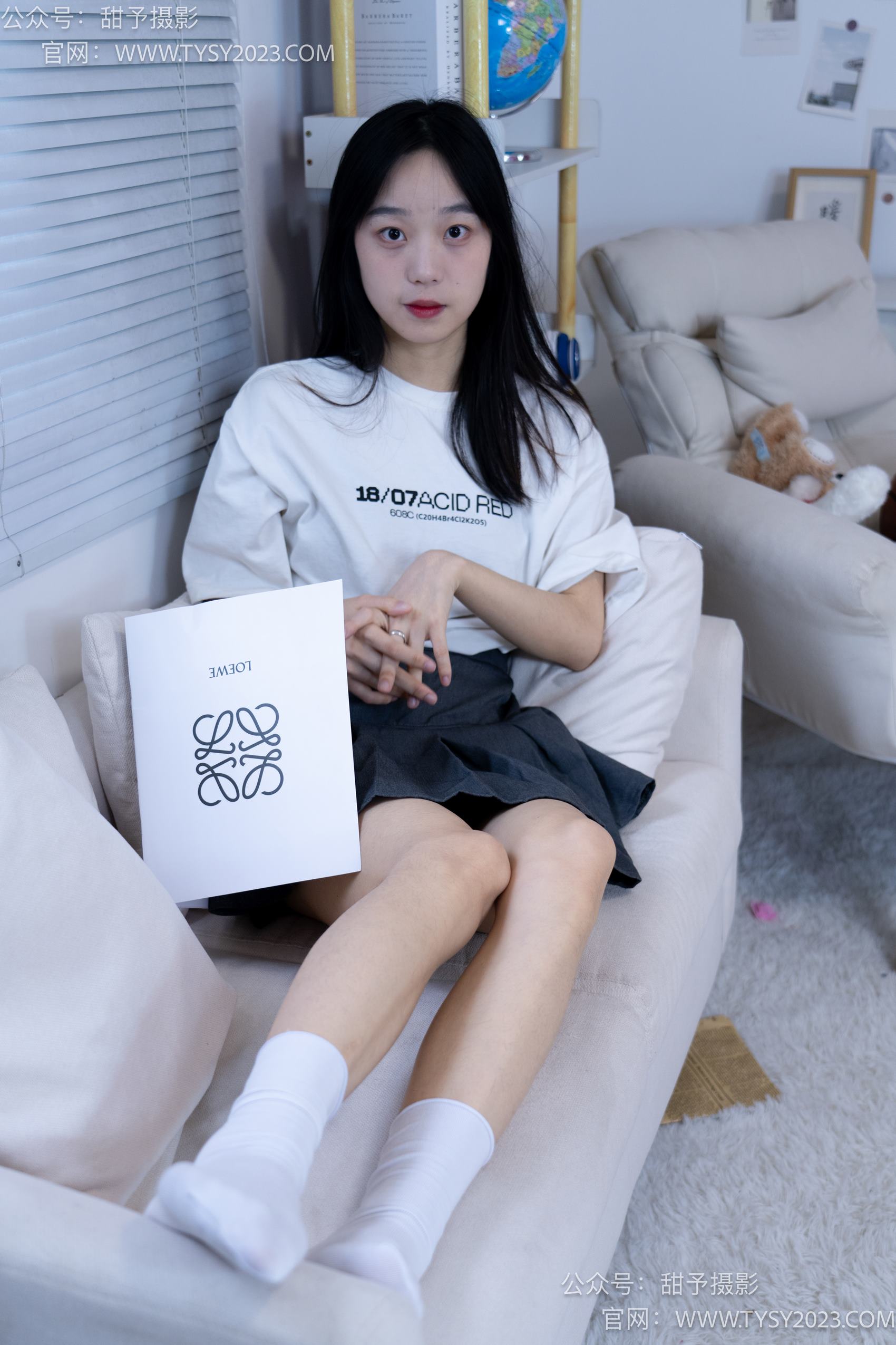 图片[71]-甜予摄影 NO.008 艺艺-皮鞋、白棉袜、裸足[122P] – 速更版-美库