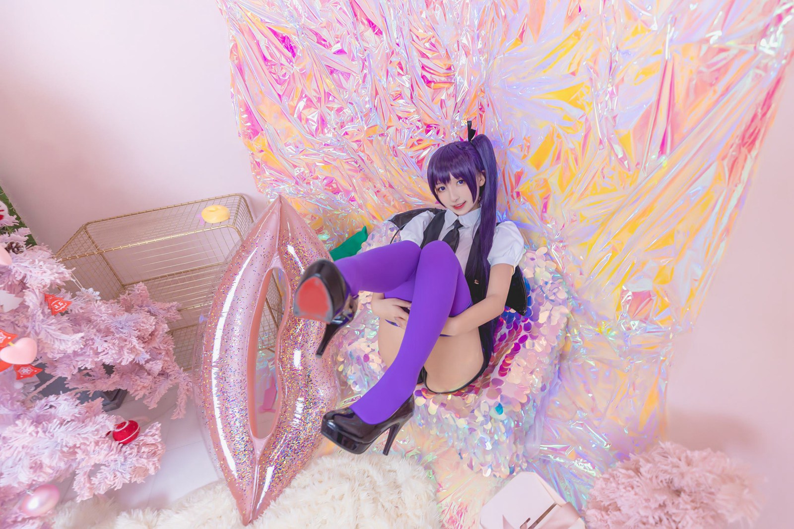 图片[21]-神楽板真冬 – 紫色小恶魔[59P] – 速更版-美库