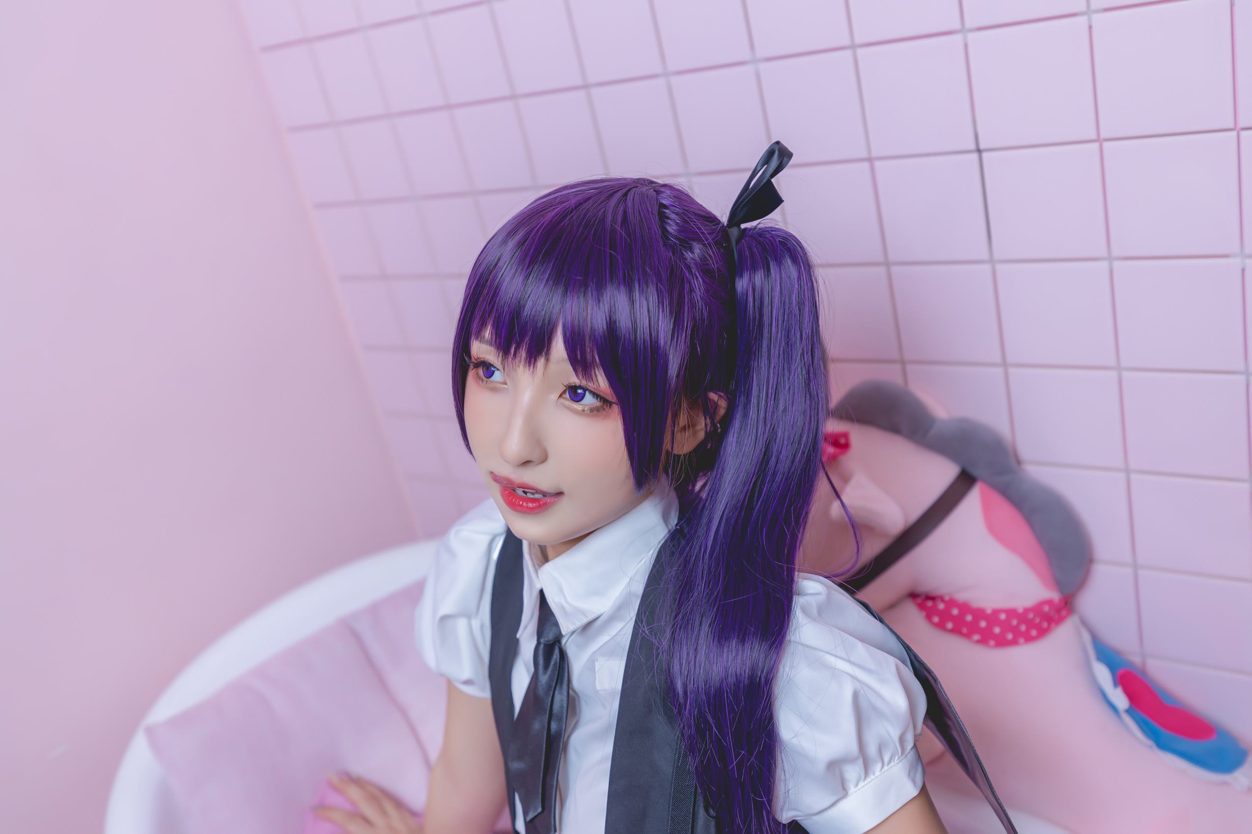 图片[57]-神楽板真冬 – 紫色小恶魔[59P] – 速更版-美库