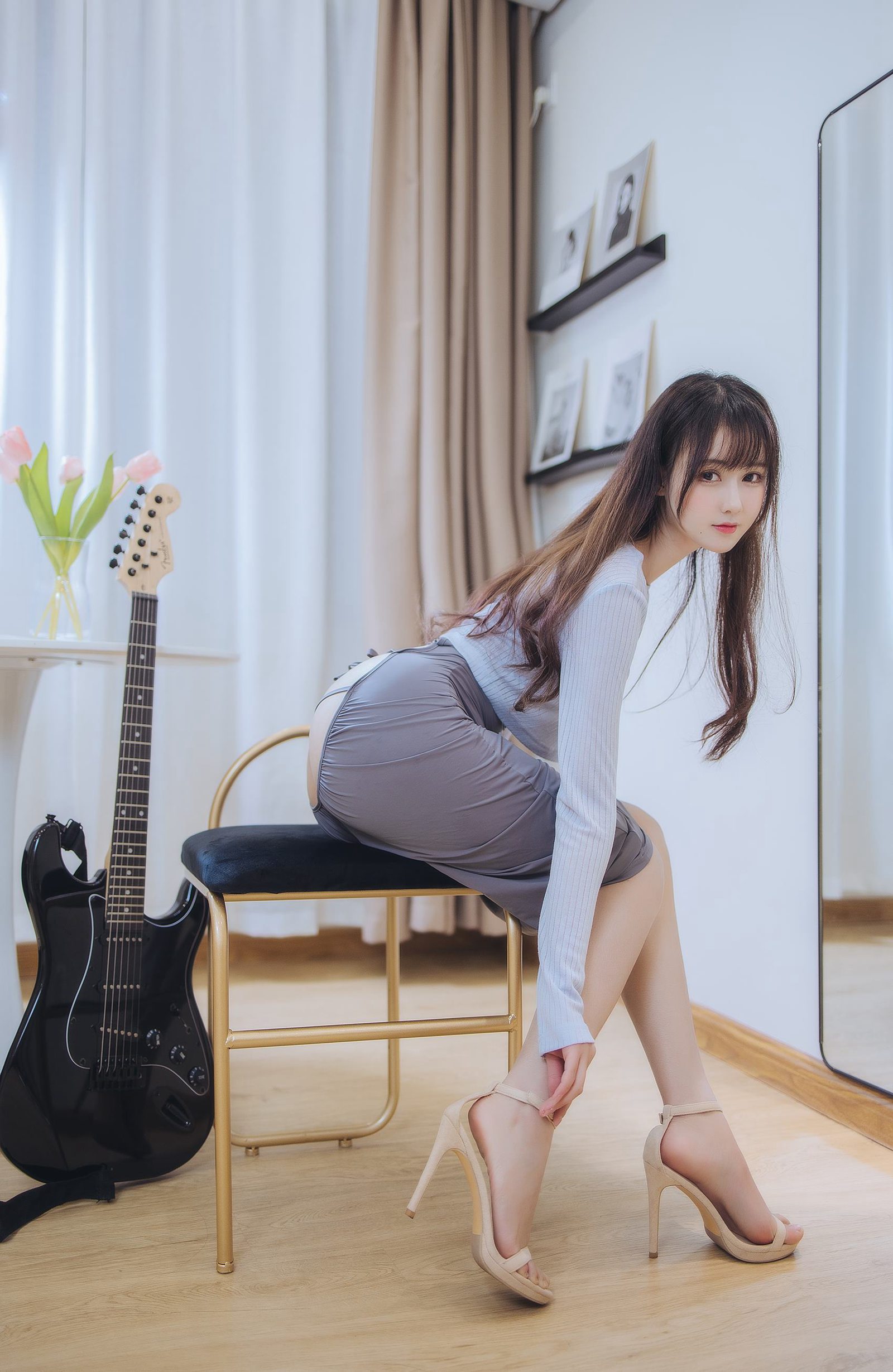 图片[11]-羽生三未图集- 吉他妹妹[28P] – 速更版-美库