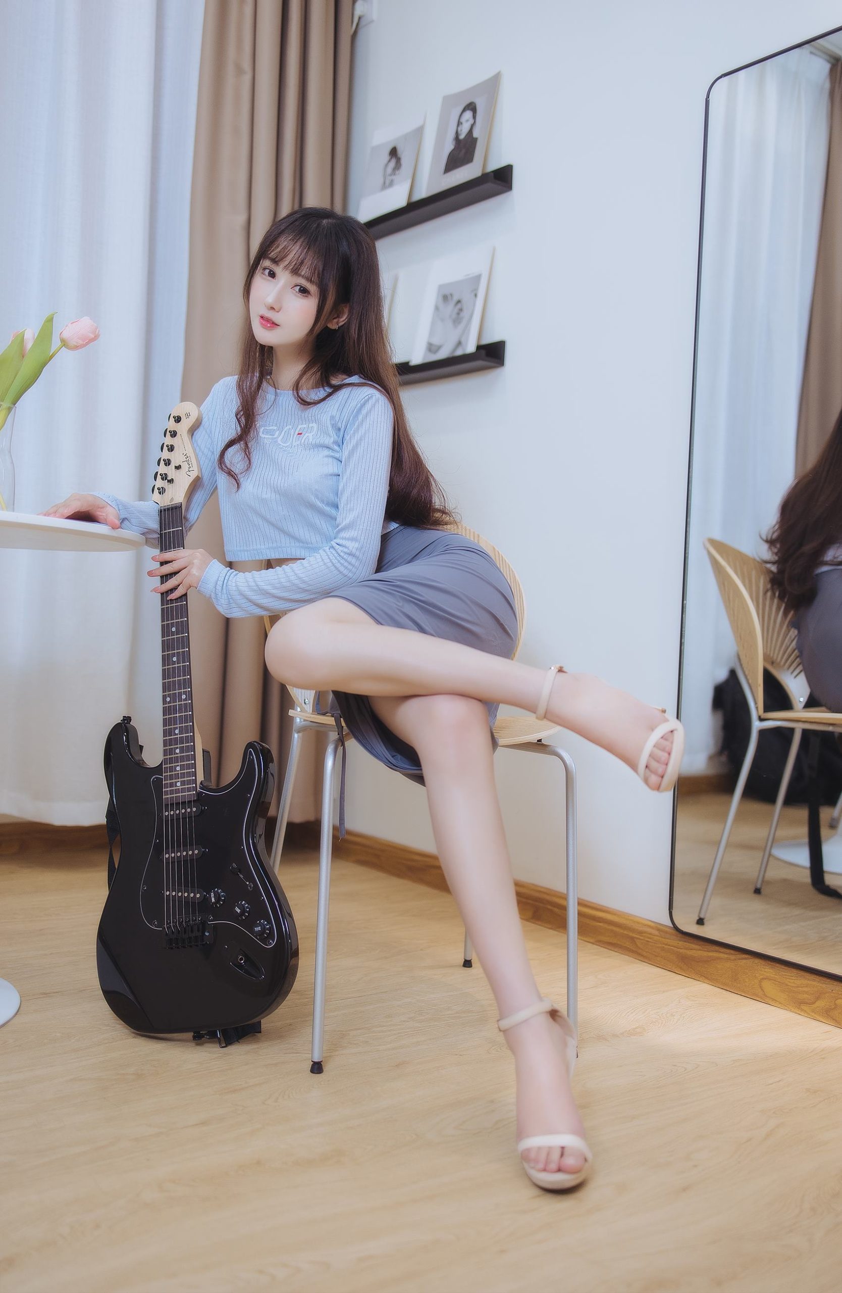 图片[18]-羽生三未图集- 吉他妹妹[28P] – 速更版-美库