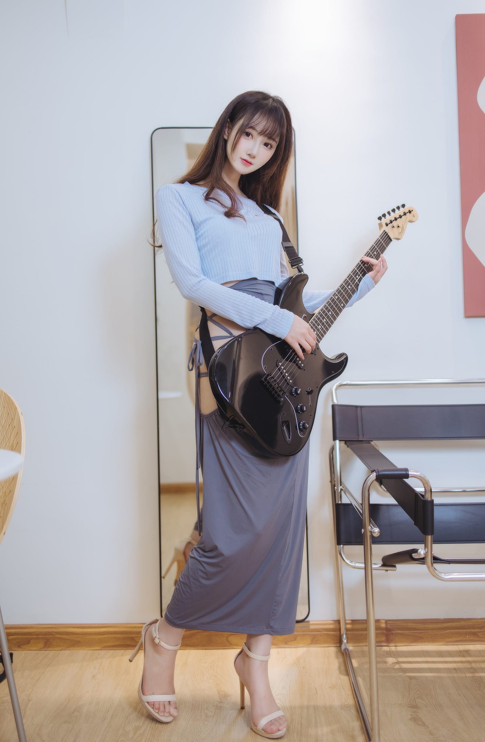 图片[21]-羽生三未图集- 吉他妹妹[28P] – 速更版-美库