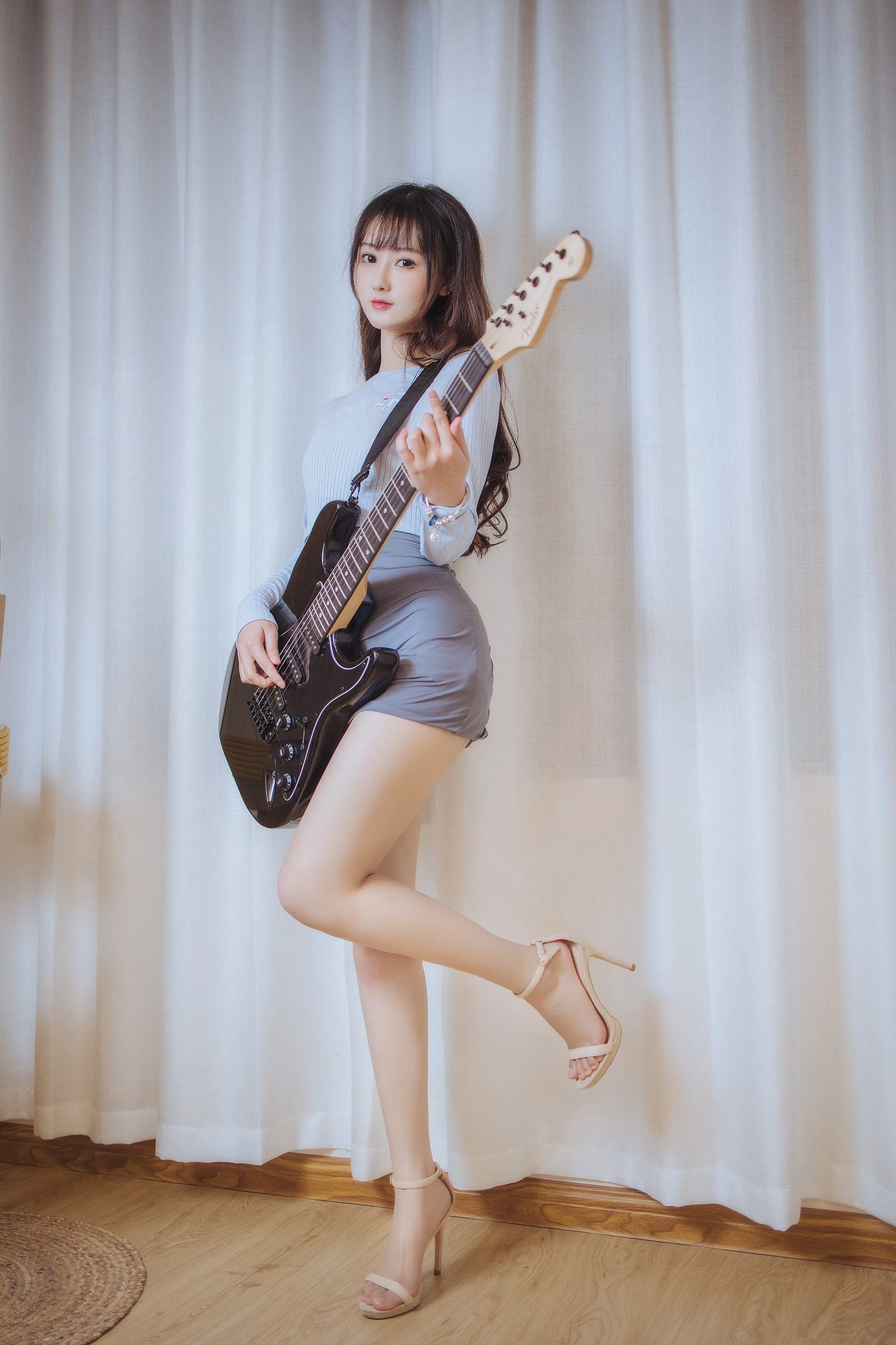 图片[24]-羽生三未图集- 吉他妹妹[28P] – 速更版-美库