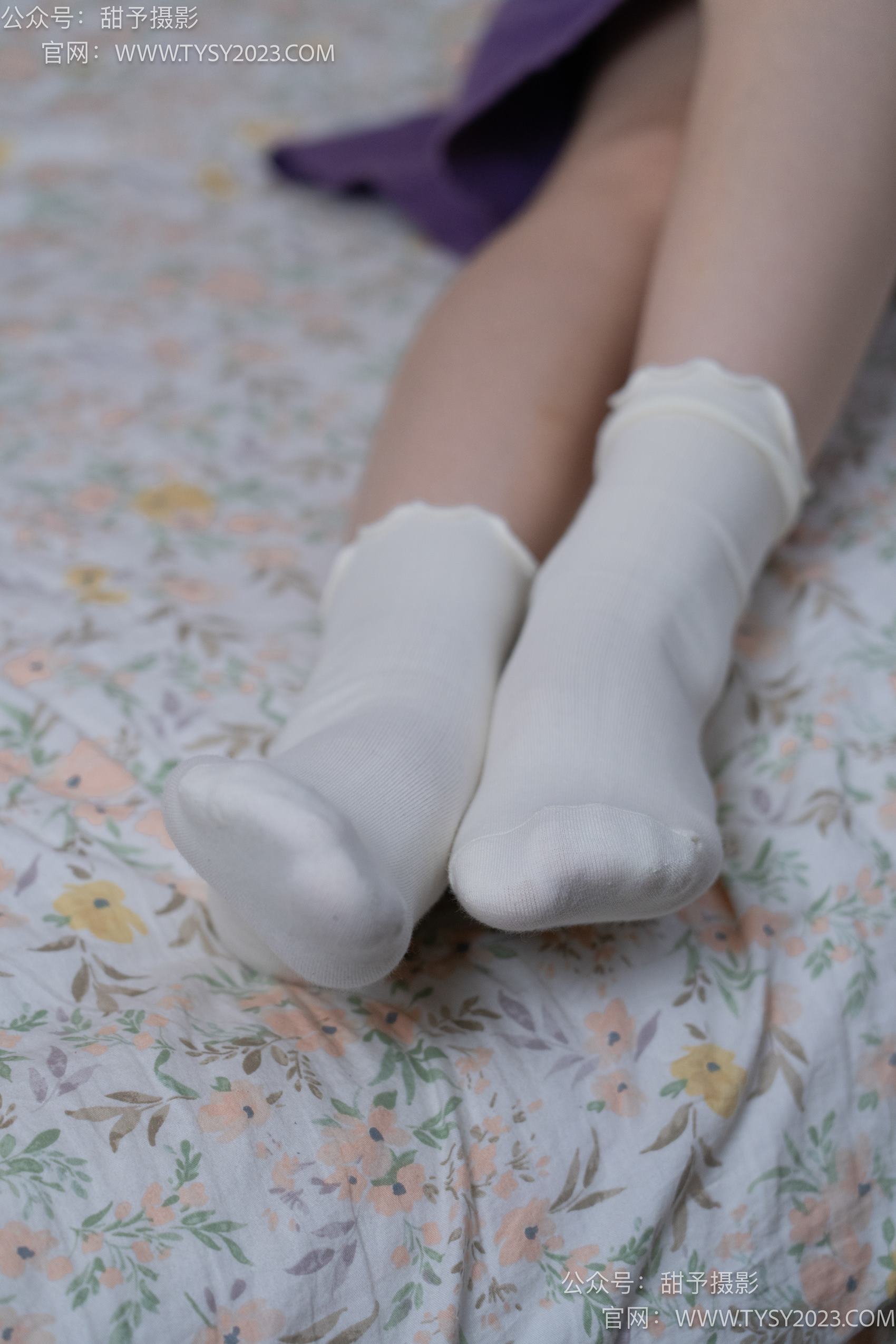 图片[50]-甜予摄影 NO.009 胡桃-皮鞋、白棉袜、裸足[122P] – 速更版-美库
