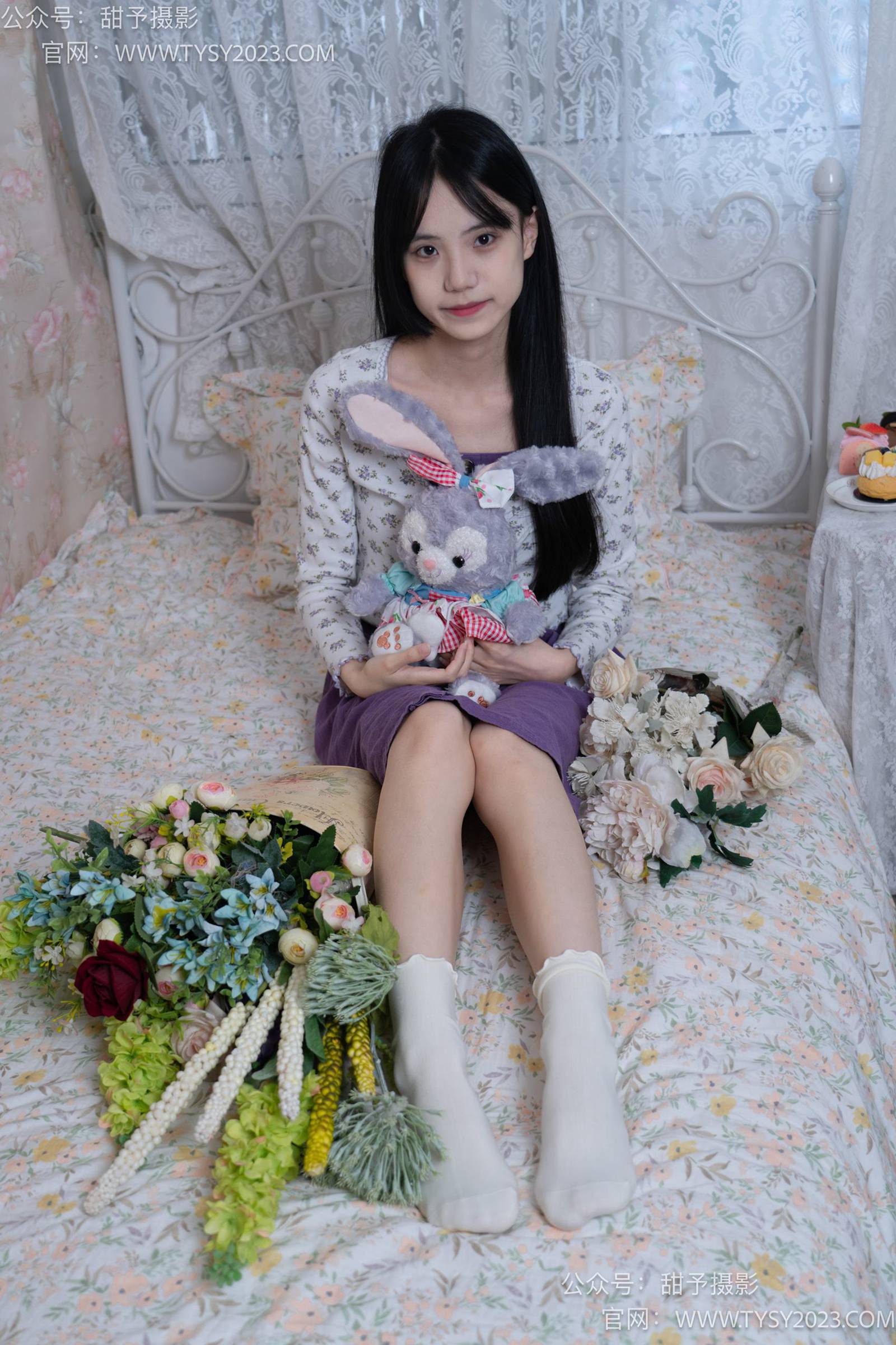 图片[62]-甜予摄影 NO.009 胡桃-皮鞋、白棉袜、裸足[122P] – 速更版-美库