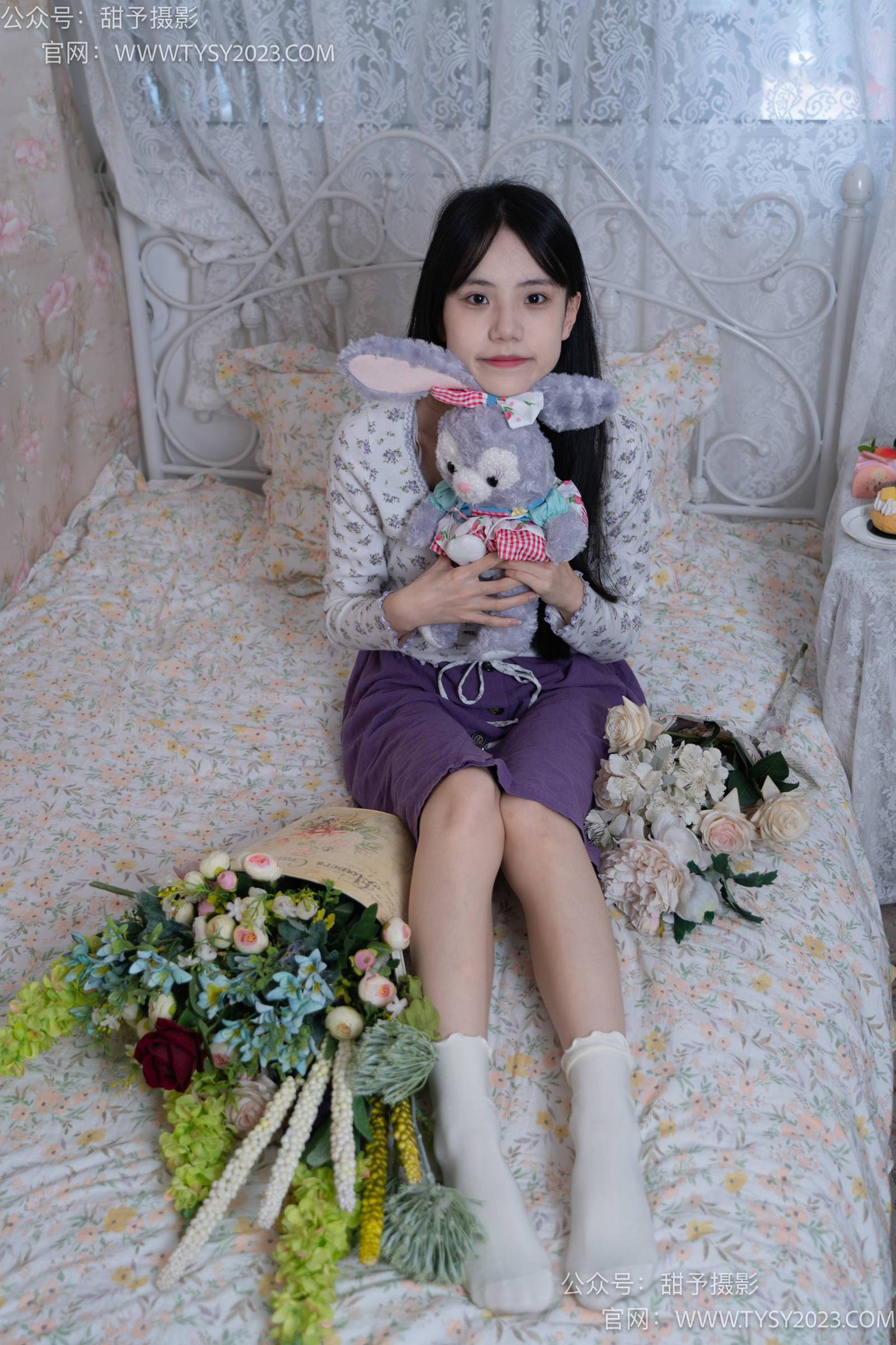 图片[63]-甜予摄影 NO.009 胡桃-皮鞋、白棉袜、裸足[122P] – 速更版-美库