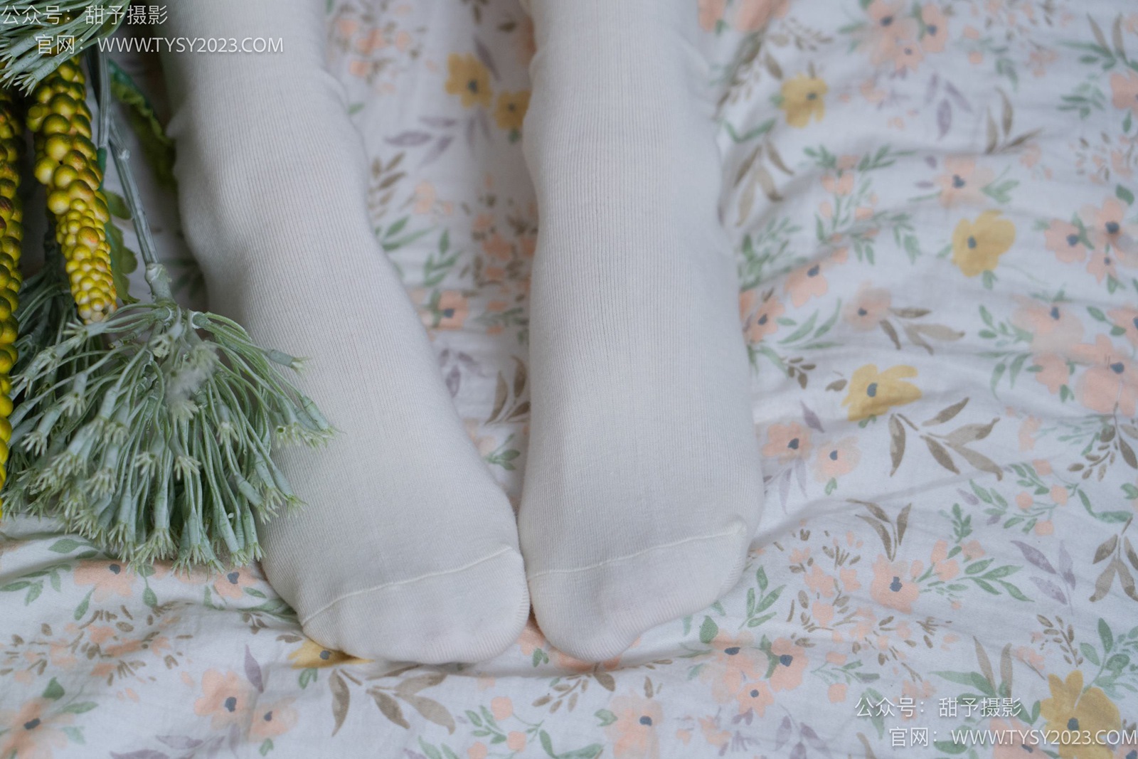 图片[65]-甜予摄影 NO.009 胡桃-皮鞋、白棉袜、裸足[122P] – 速更版-美库