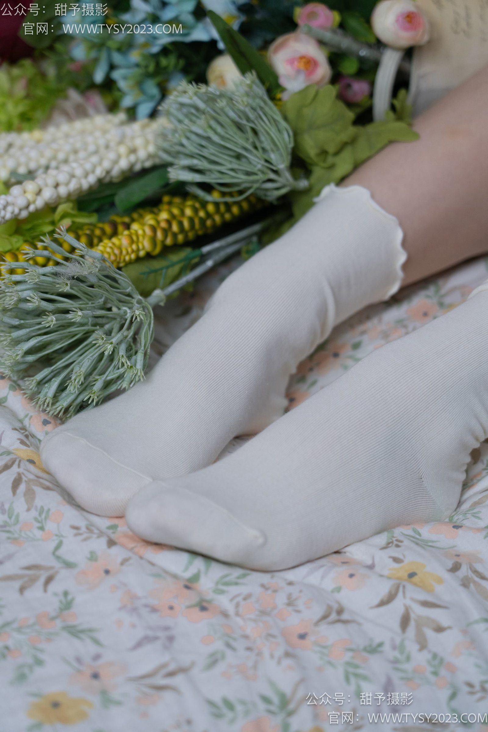 图片[66]-甜予摄影 NO.009 胡桃-皮鞋、白棉袜、裸足[122P] – 速更版-美库