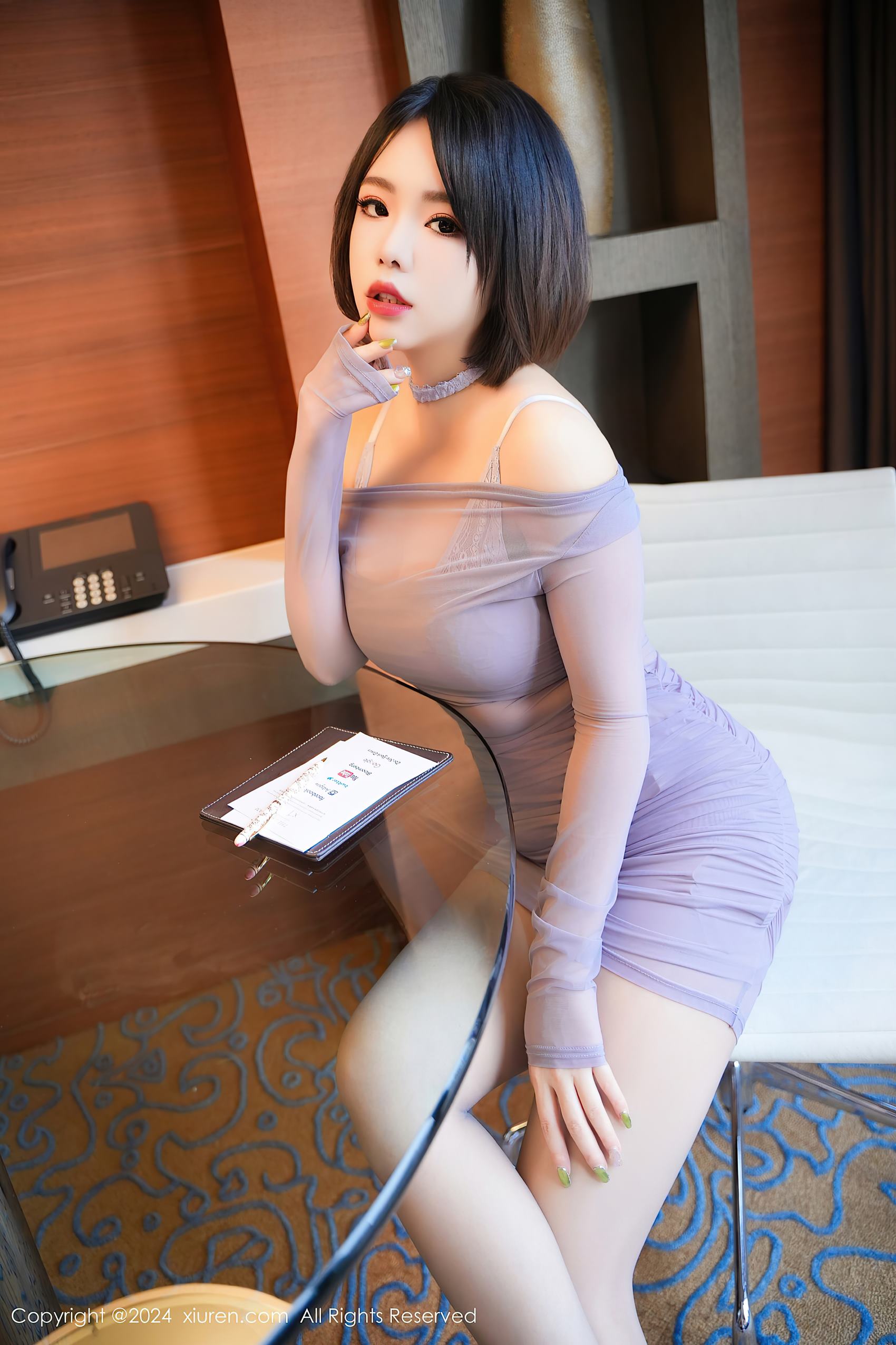 [Xiuren秀人网]2024.04.15 NO.8391 陆萱雅 芋泥啵啵 [18+1P] - 速更版-艺库