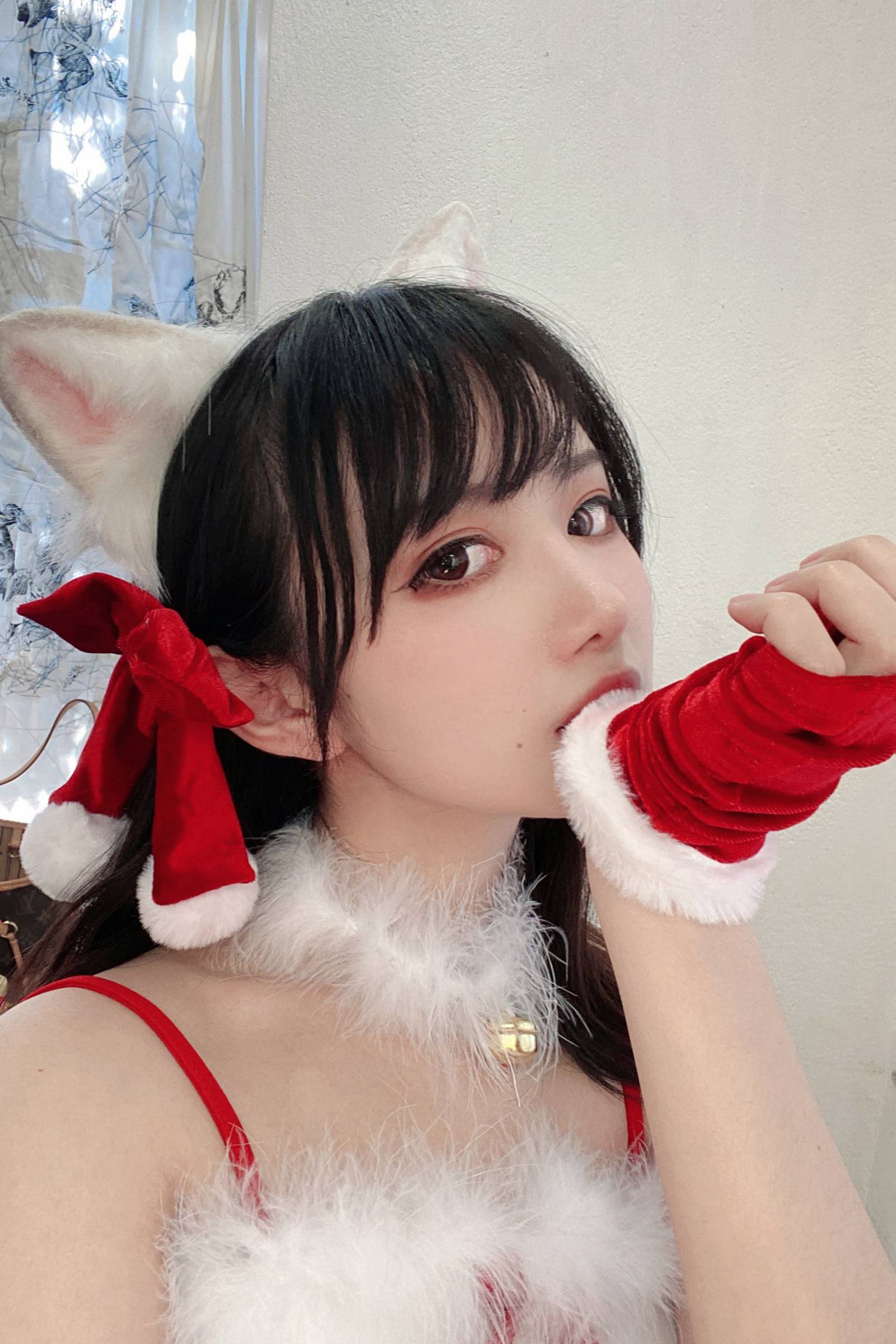 图片[13]-Shika小鹿鹿  – 圣诞自拍[42P] – 速更版-美库