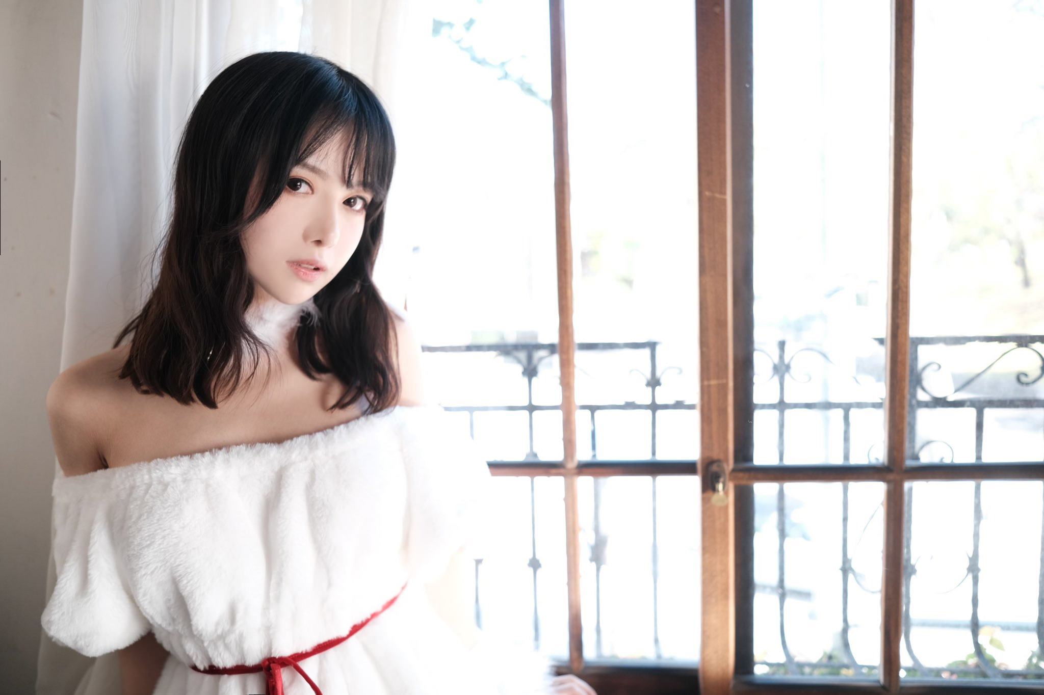 图片[16]-Shika小鹿鹿  – 圣诞自拍[42P] – 速更版-美库