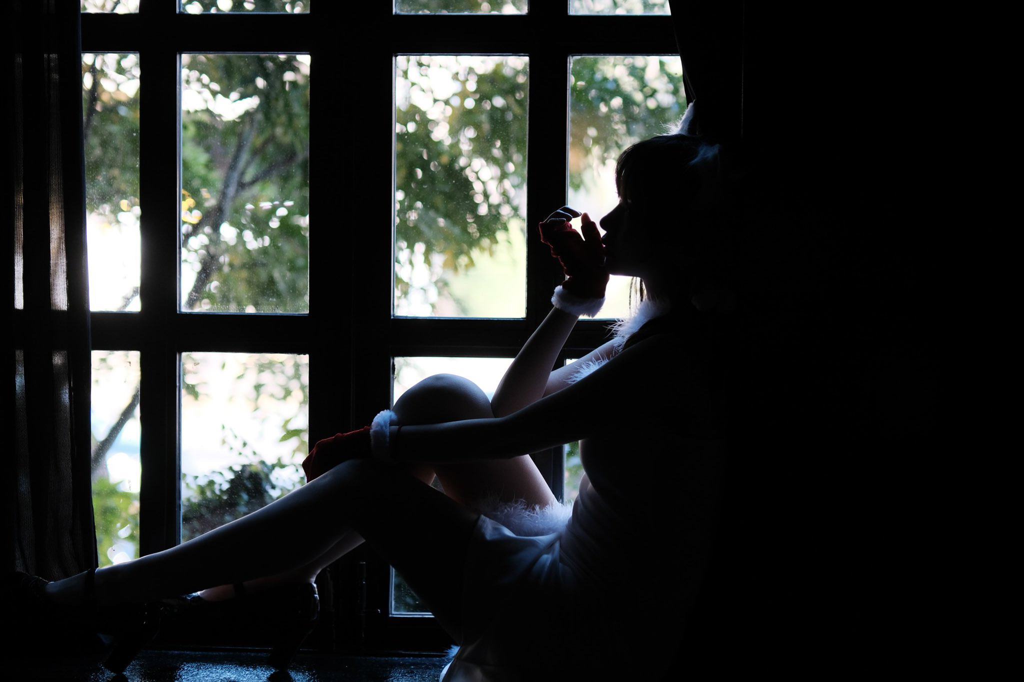 图片[17]-Shika小鹿鹿  – 圣诞自拍[42P] – 速更版-美库