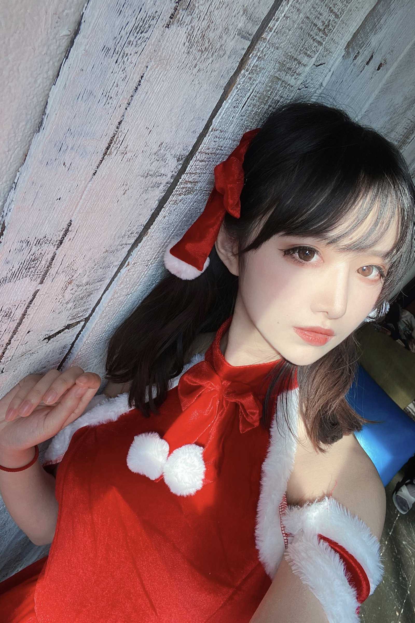 图片[24]-Shika小鹿鹿  – 圣诞自拍[42P] – 速更版-美库