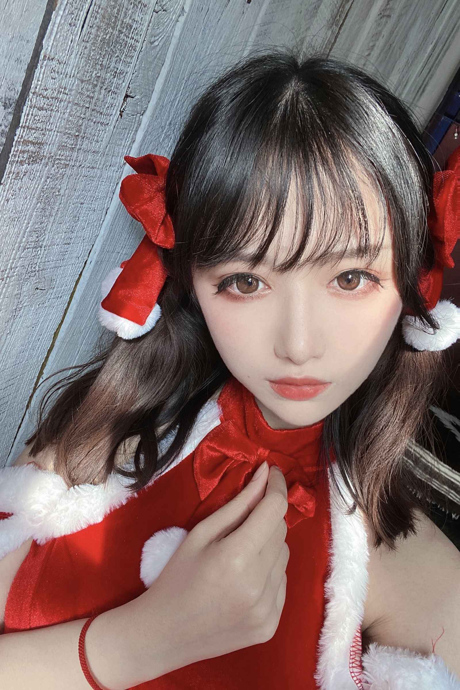 图片[25]-Shika小鹿鹿  – 圣诞自拍[42P] – 速更版-美库