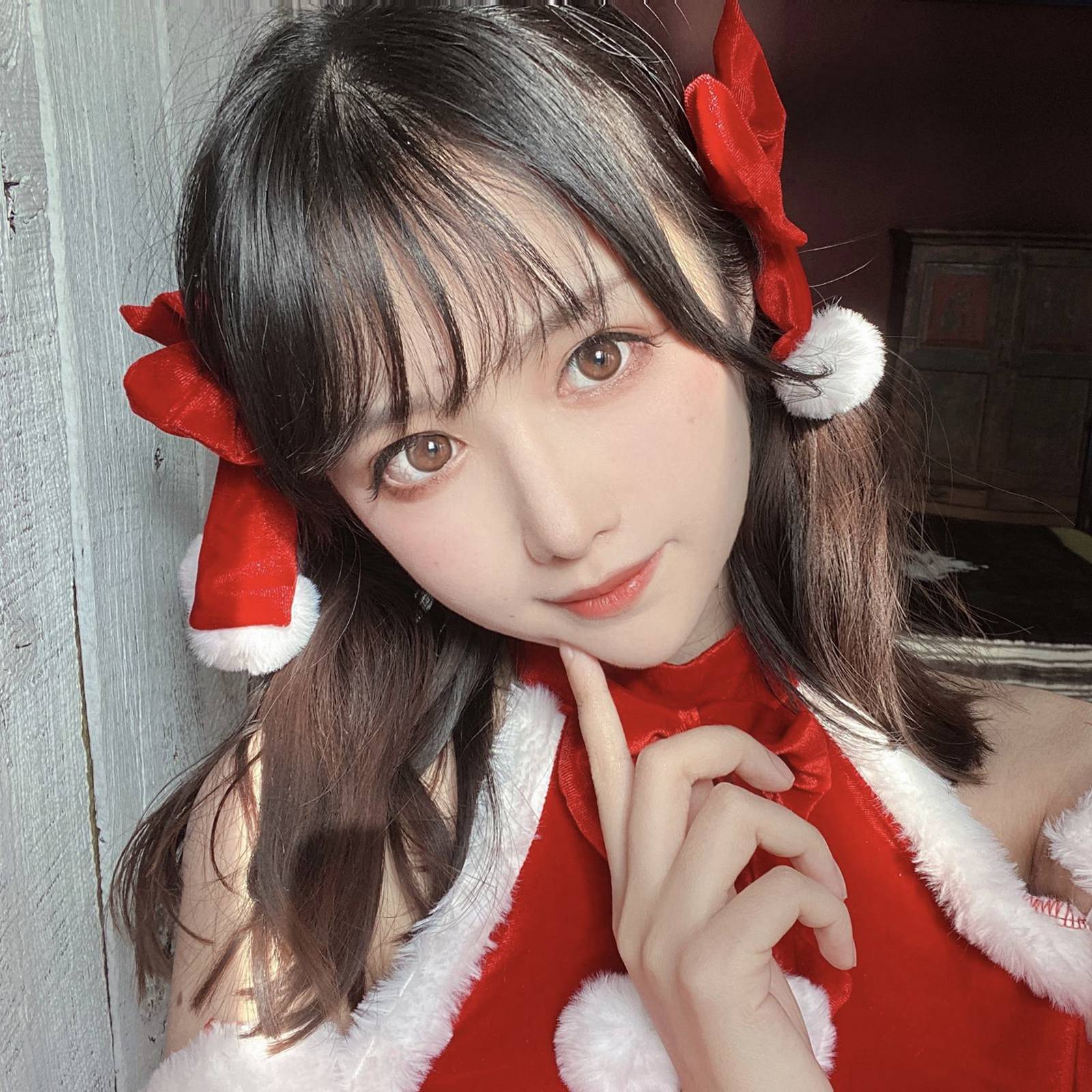 图片[26]-Shika小鹿鹿  – 圣诞自拍[42P] – 速更版-美库