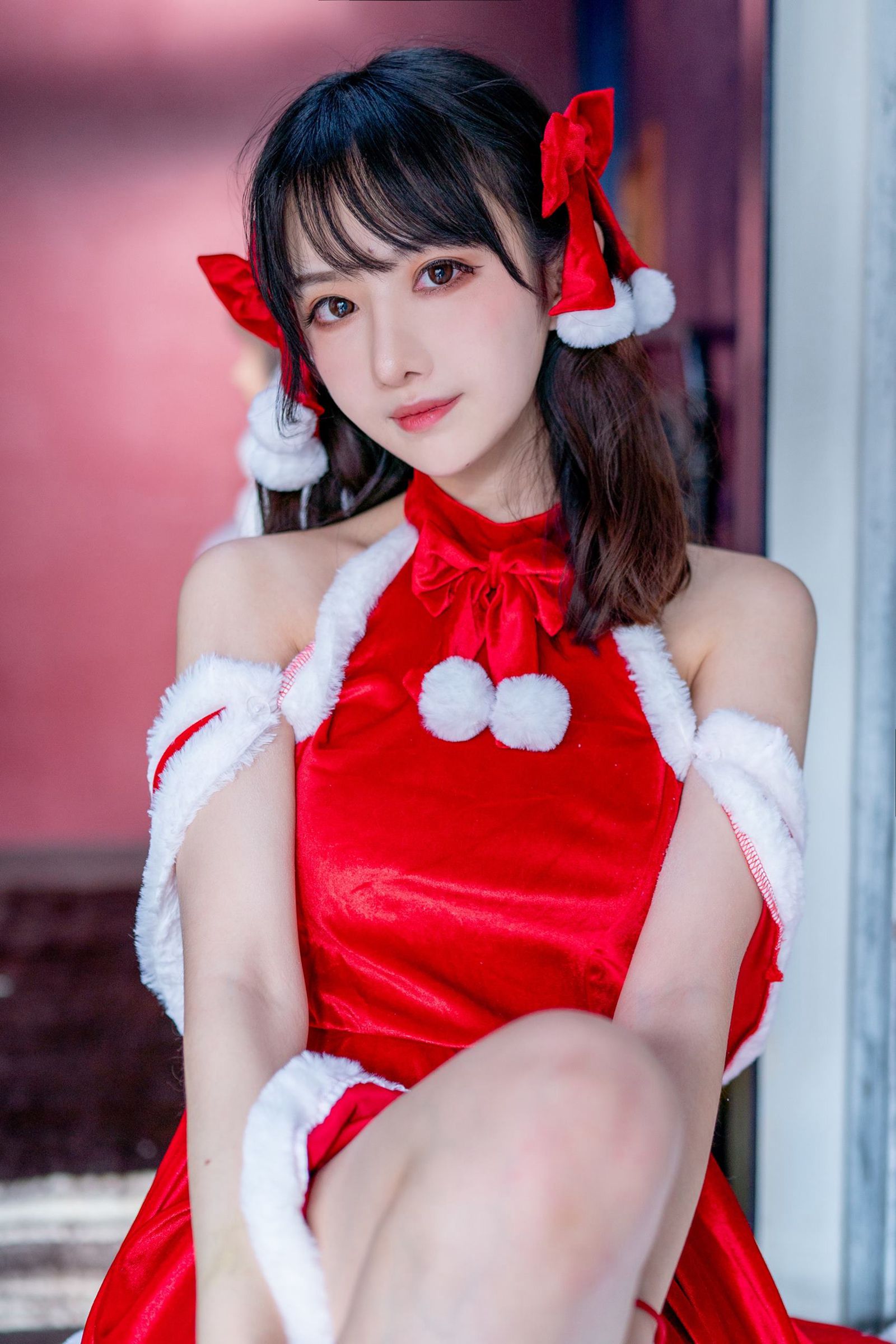 图片[33]-Shika小鹿鹿  – 圣诞自拍[42P] – 速更版-美库