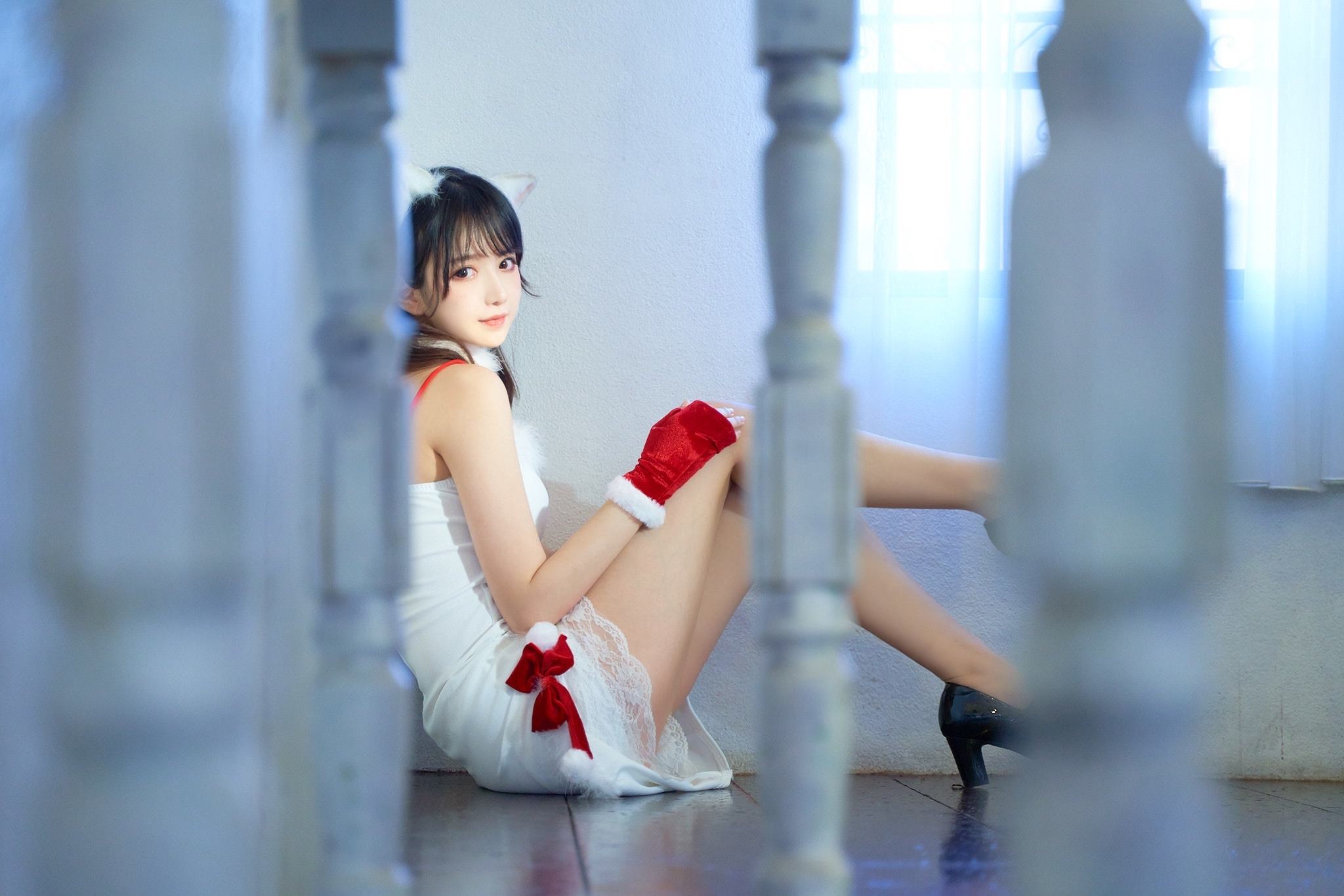 图片[40]-Shika小鹿鹿  – 圣诞自拍[42P] – 速更版-美库