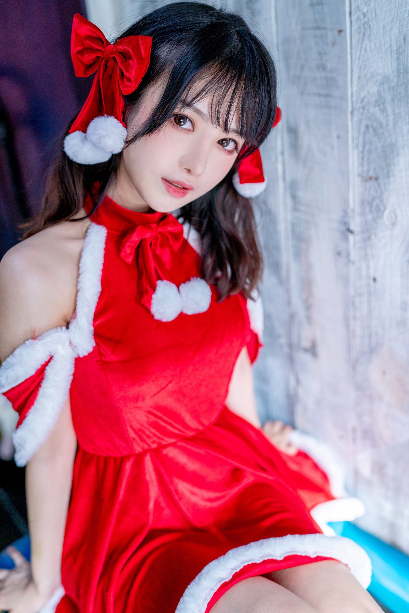 图片[41]-Shika小鹿鹿  – 圣诞自拍[42P] – 速更版-美库