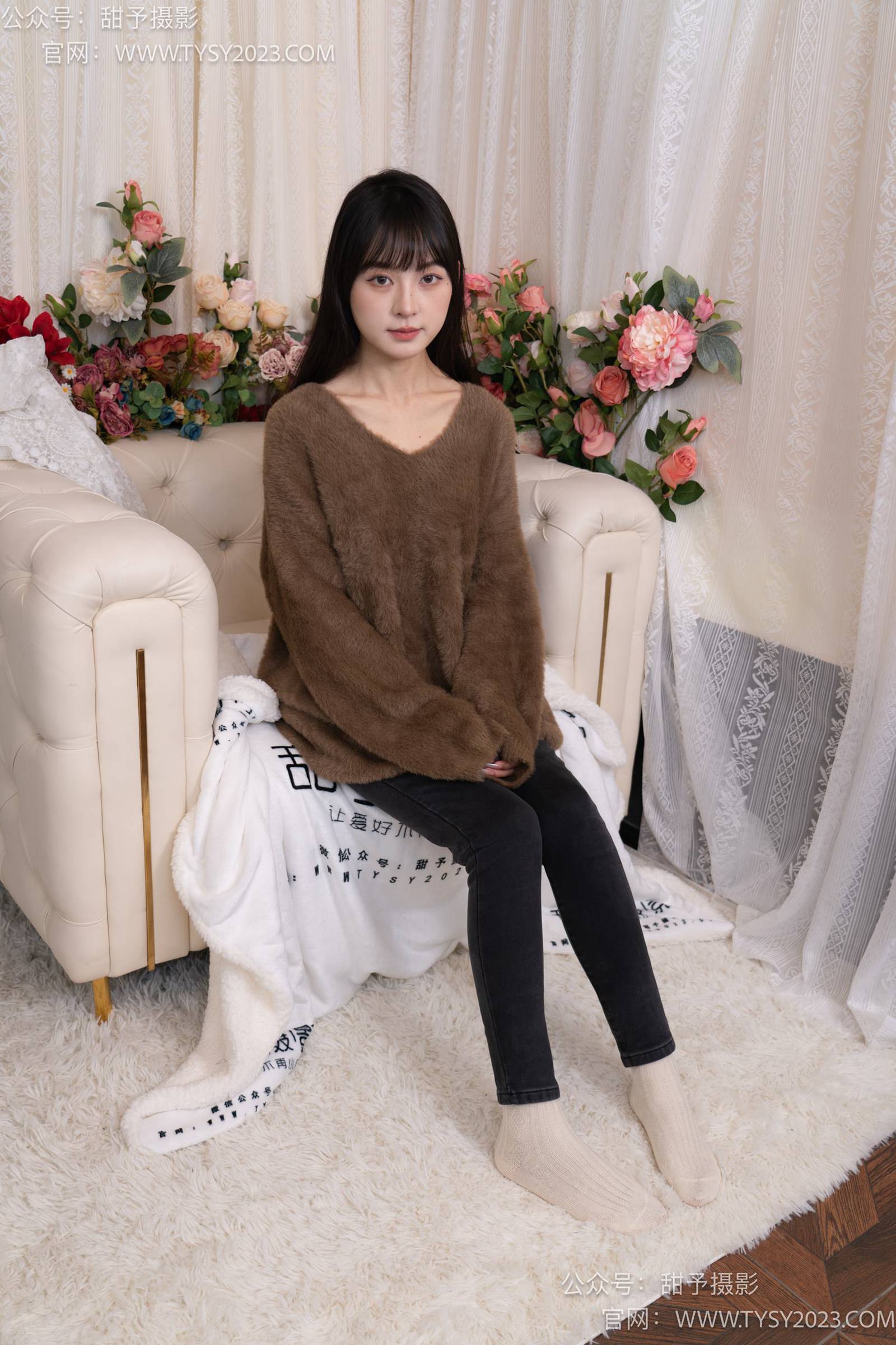 图片[55]-甜予摄影 NO.010 小离-靴子、白棉袜、裸足[131P] – 速更版-美库