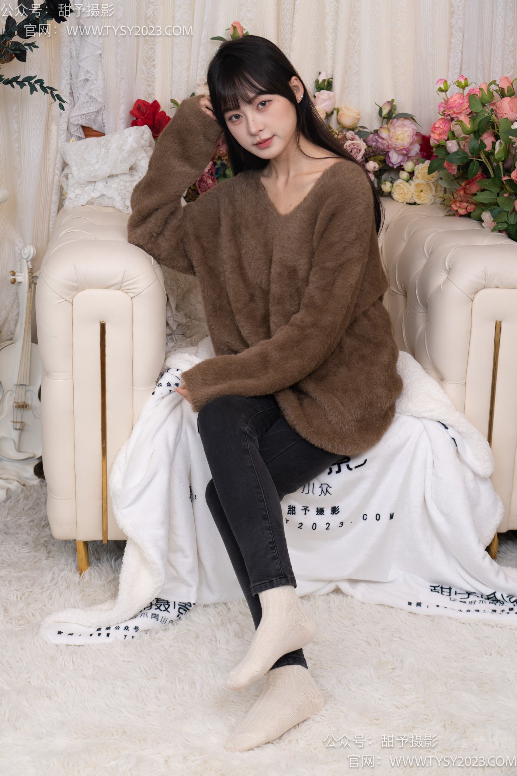 图片[61]-甜予摄影 NO.010 小离-靴子、白棉袜、裸足[131P] – 速更版-美库