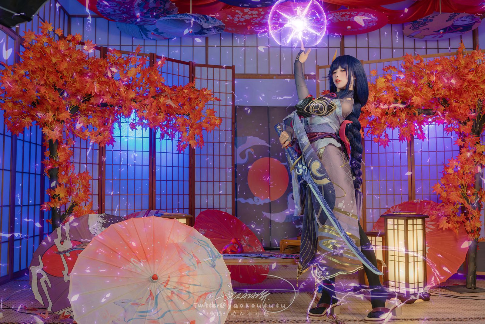 图片[18]-咬一口兔娘 – 原神雷电将军[32P] – 速更版-美库