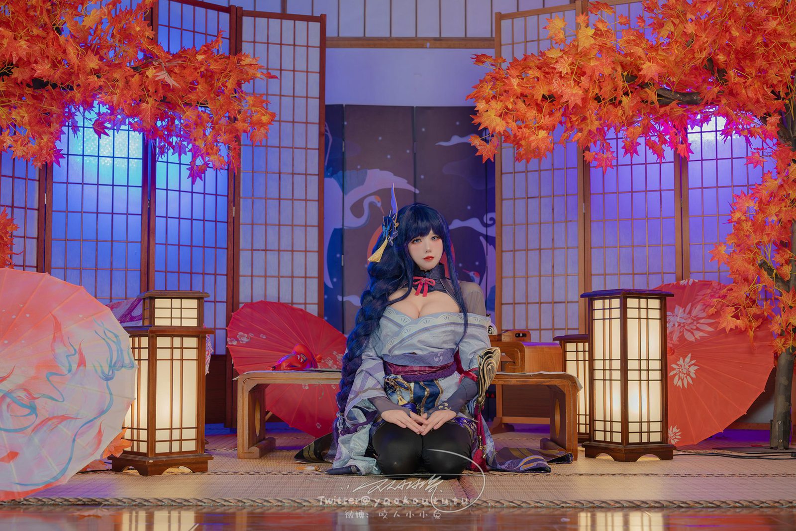 图片[23]-咬一口兔娘 – 原神雷电将军[32P] – 速更版-美库