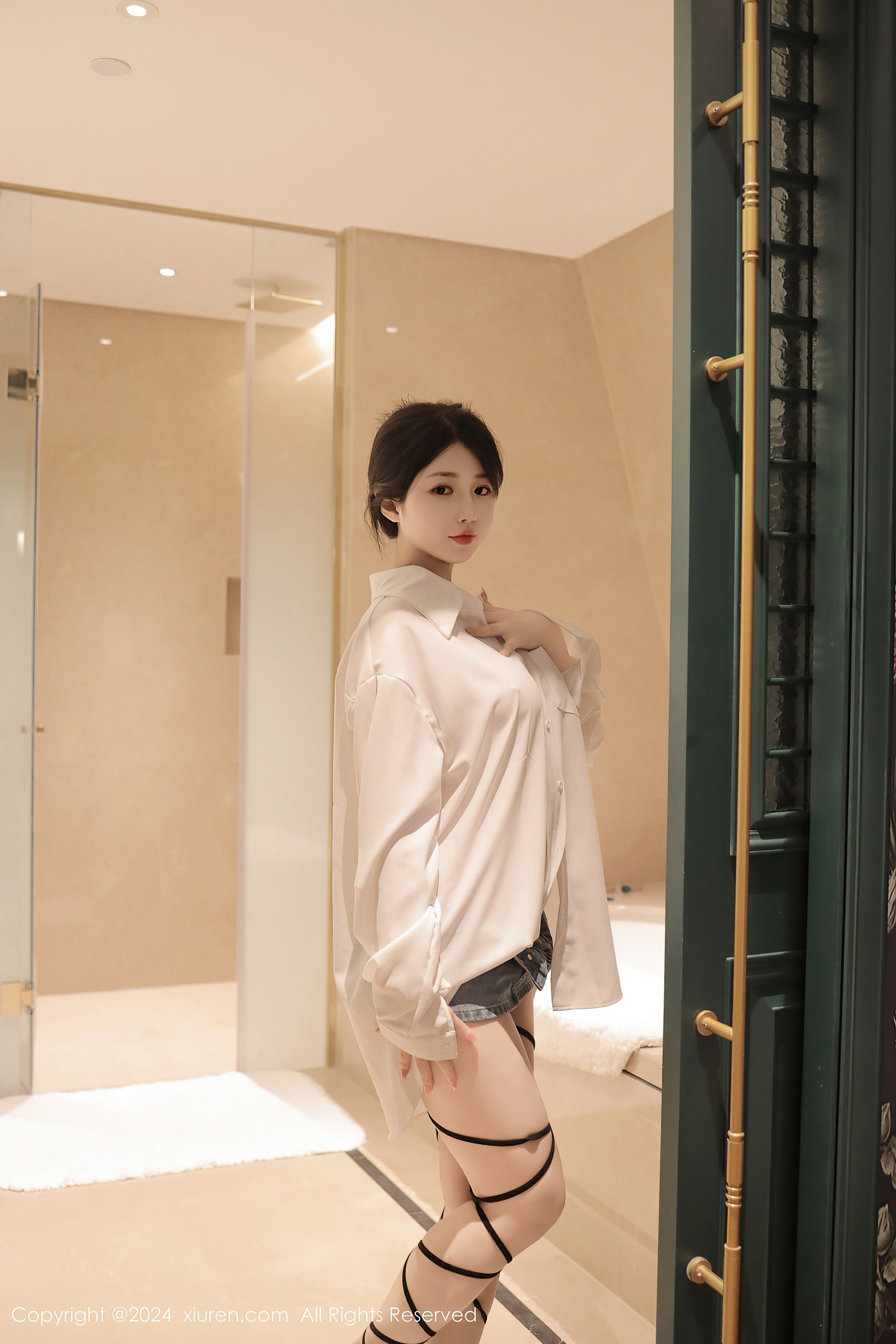 图片[12]-[Xiuren秀人网]2024.04.16 NO.8400 陈小花 白色衬衫 [33+1P] – 速更版-美库