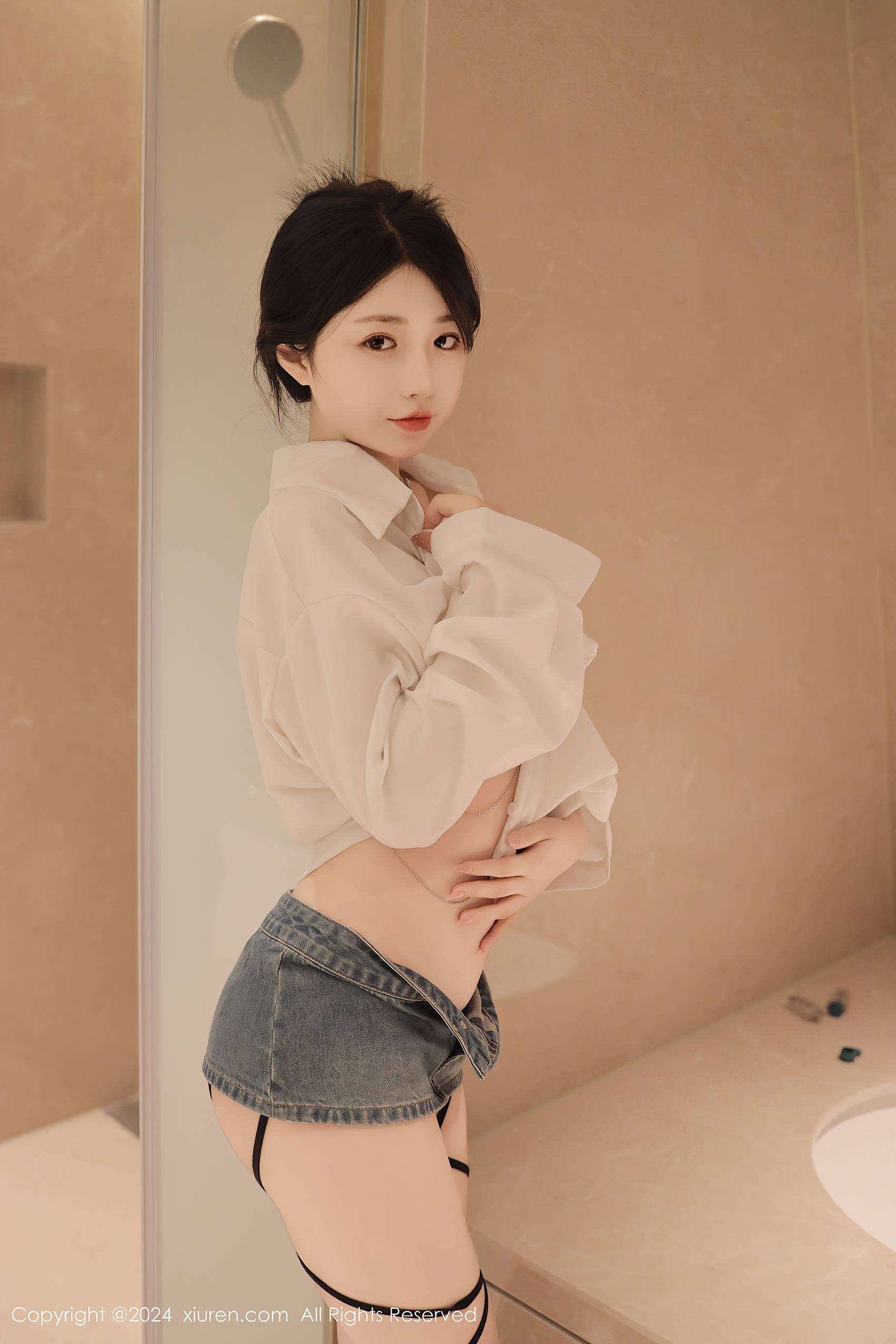 图片[21]-[Xiuren秀人网]2024.04.16 NO.8400 陈小花 白色衬衫 [33+1P] – 速更版-美库