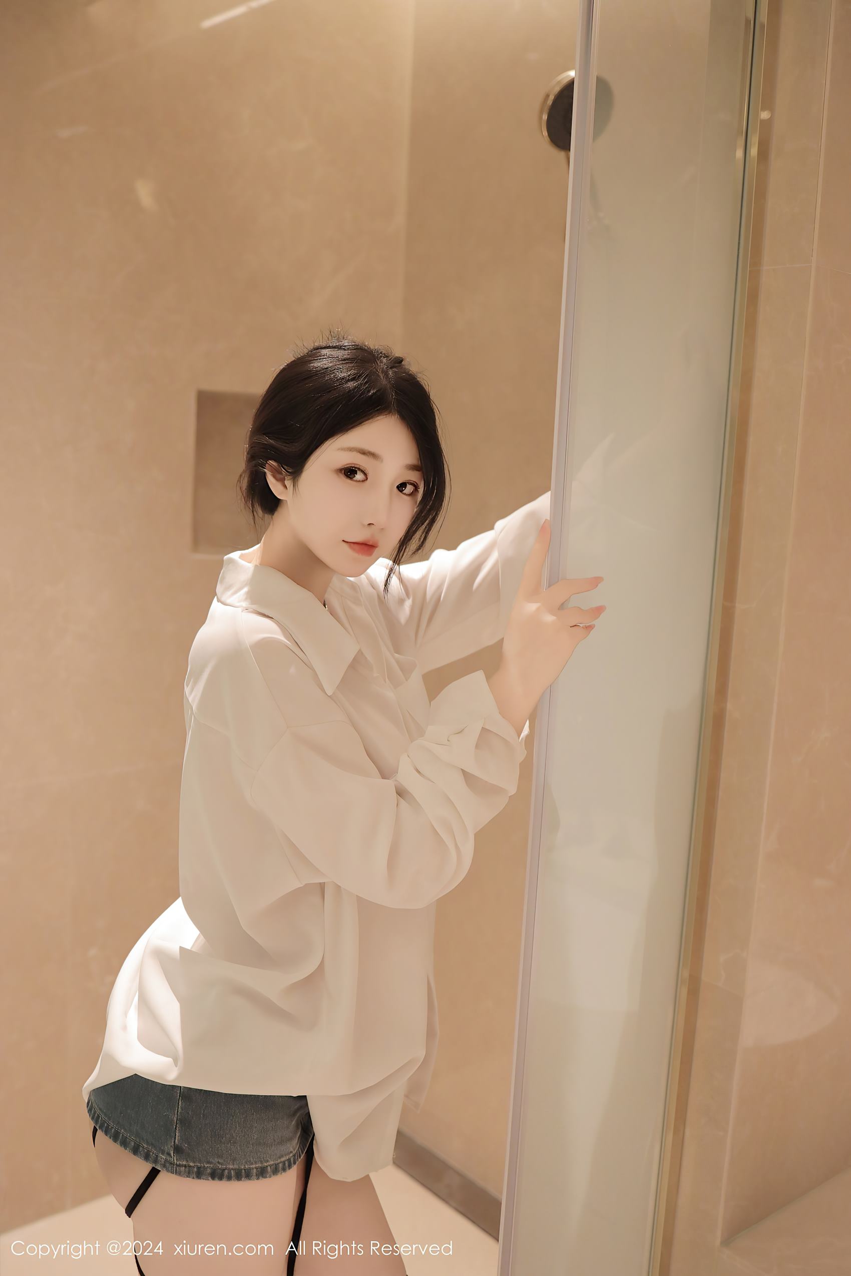 图片[23]-[Xiuren秀人网]2024.04.16 NO.8400 陈小花 白色衬衫 [33+1P] – 速更版-美库