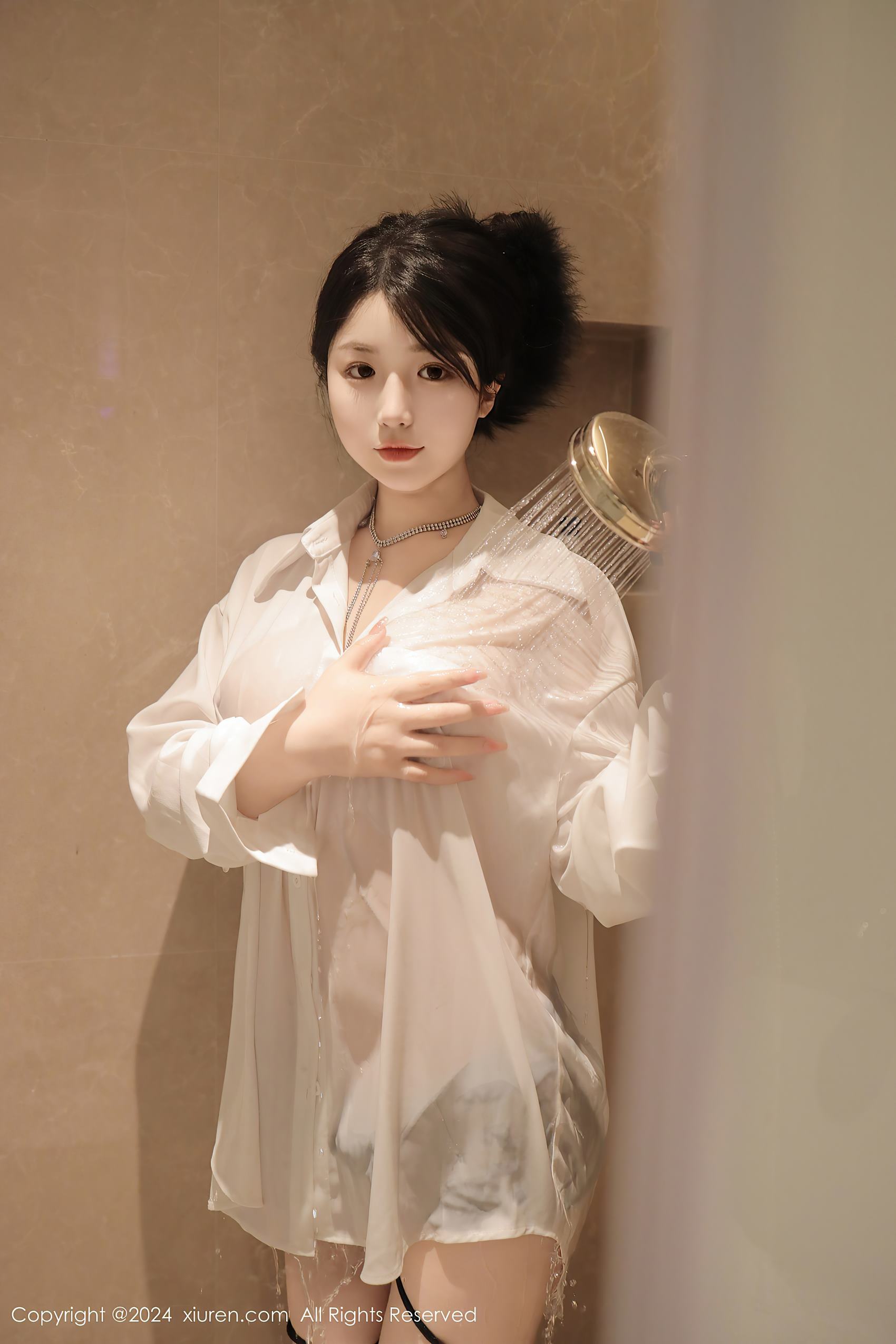 图片[31]-[Xiuren秀人网]2024.04.16 NO.8400 陈小花 白色衬衫 [33+1P] – 速更版-美库