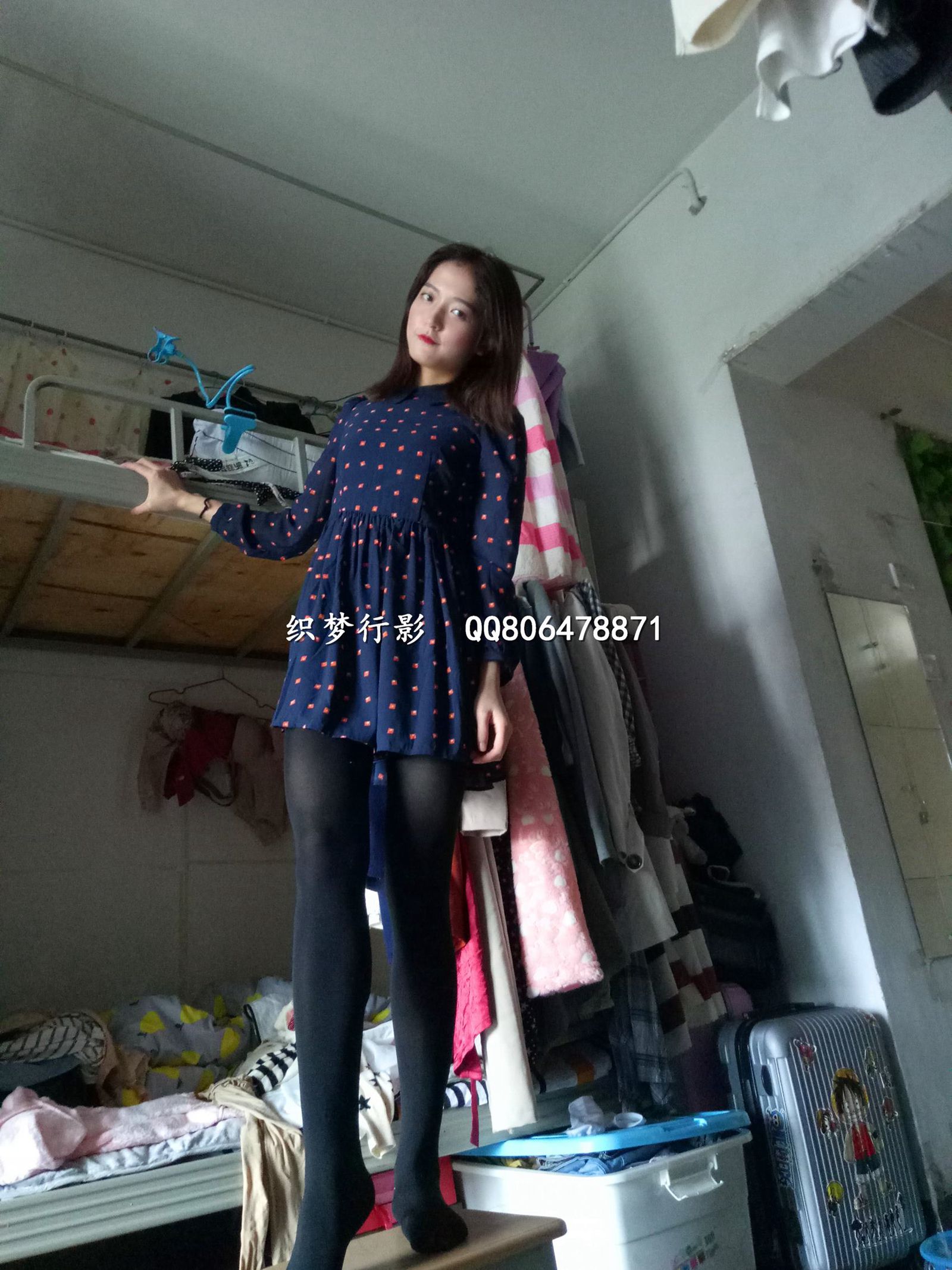 图片[11]-织梦行影@NO.004-第四期 宿舍黑丝高跟（黑丝）[57P] – 速更版-美库