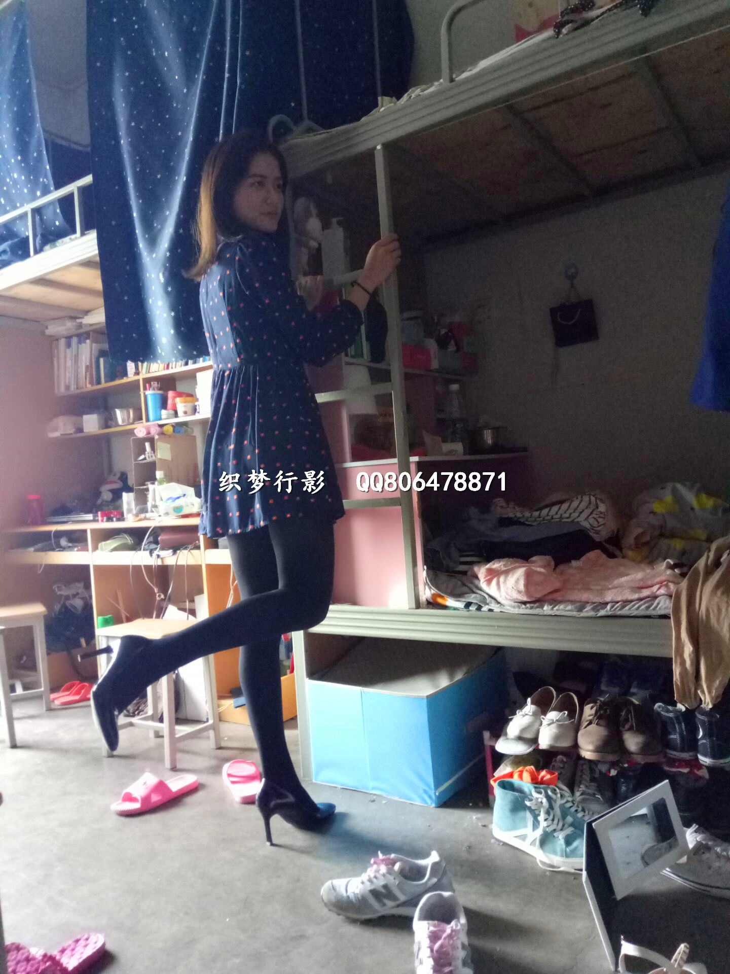 图片[13]-织梦行影@NO.004-第四期 宿舍黑丝高跟（黑丝）[57P] – 速更版-美库