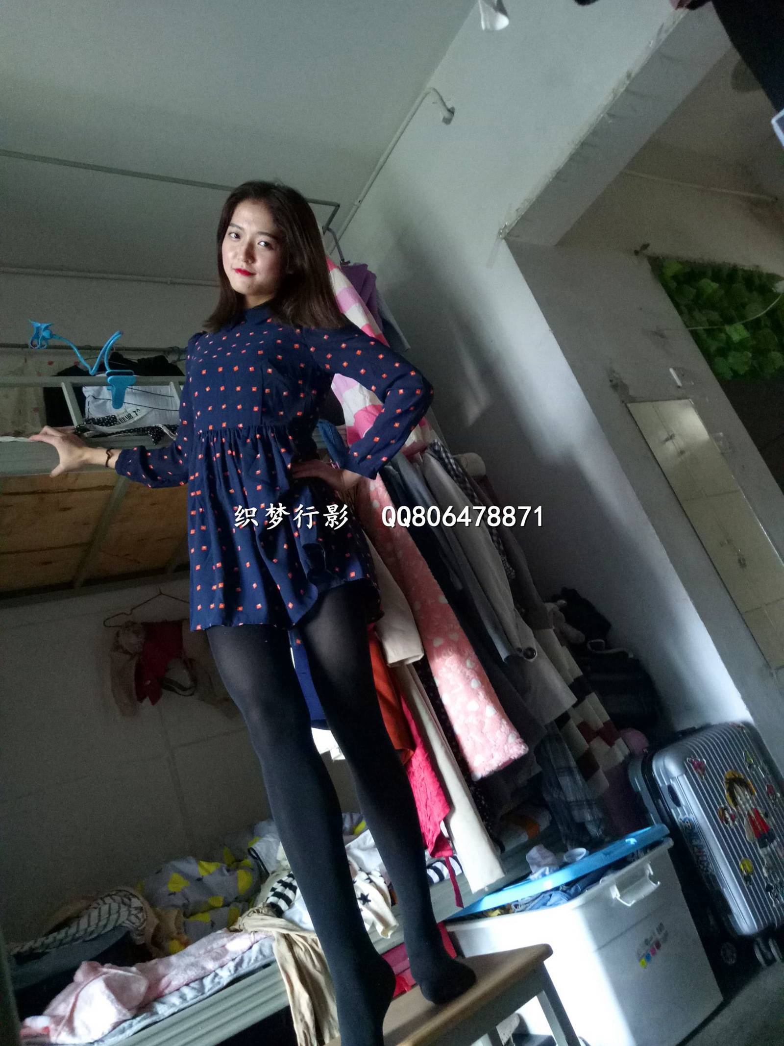 图片[23]-织梦行影@NO.004-第四期 宿舍黑丝高跟（黑丝）[57P] – 速更版-美库