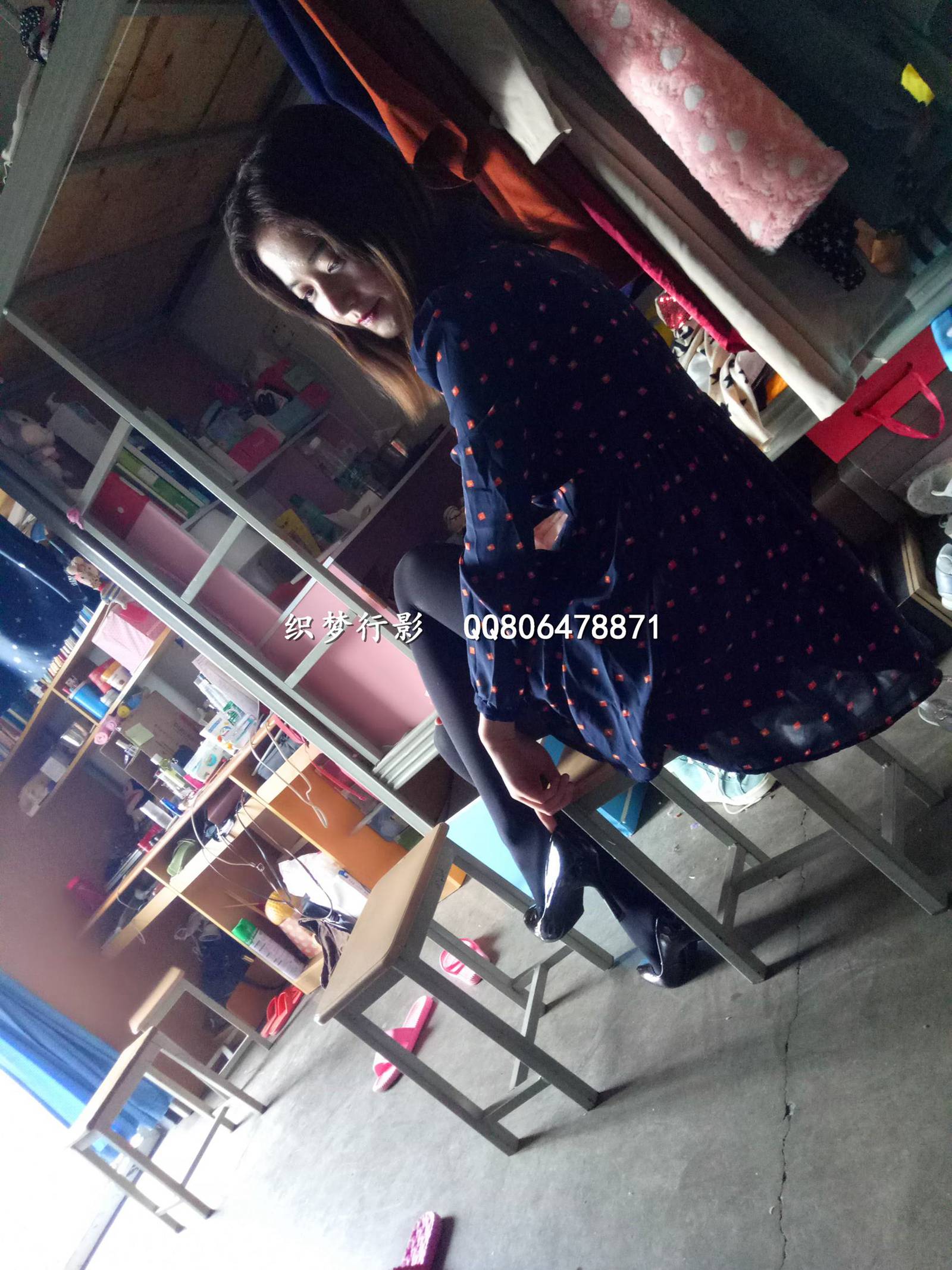 图片[24]-织梦行影@NO.004-第四期 宿舍黑丝高跟（黑丝）[57P] – 速更版-美库