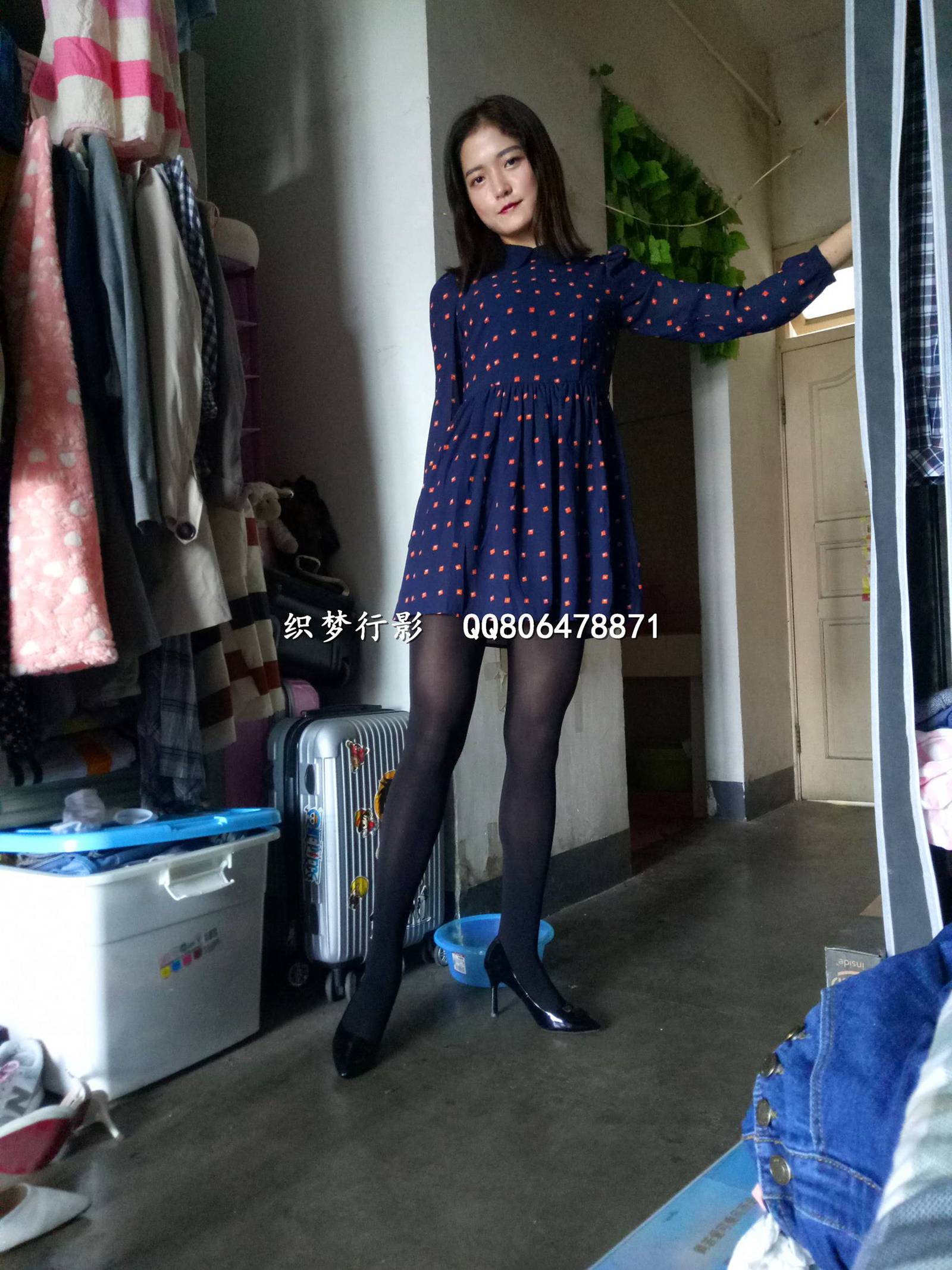 图片[28]-织梦行影@NO.004-第四期 宿舍黑丝高跟（黑丝）[57P] – 速更版-美库