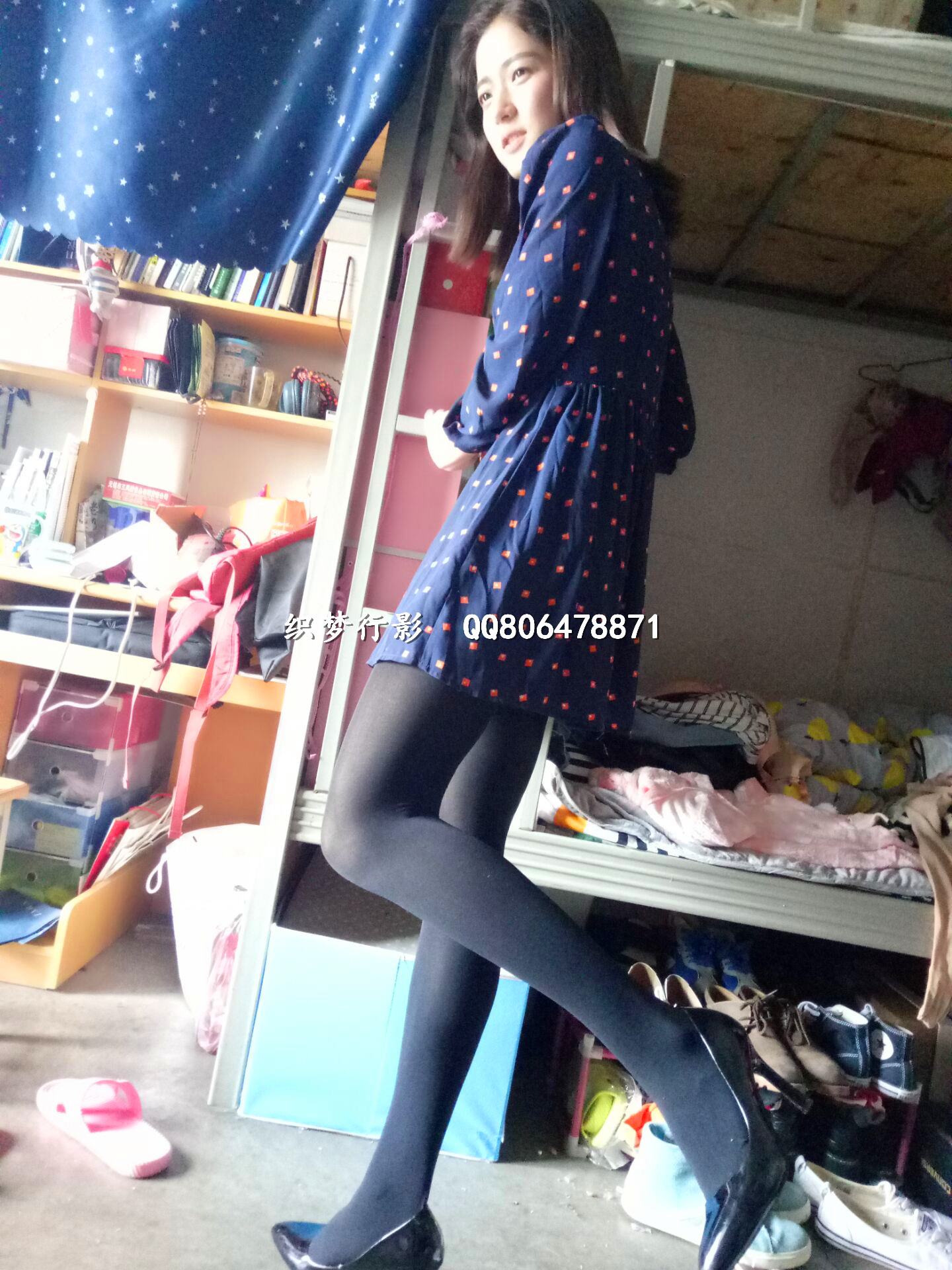 图片[51]-织梦行影@NO.004-第四期 宿舍黑丝高跟（黑丝）[57P] – 速更版-美库