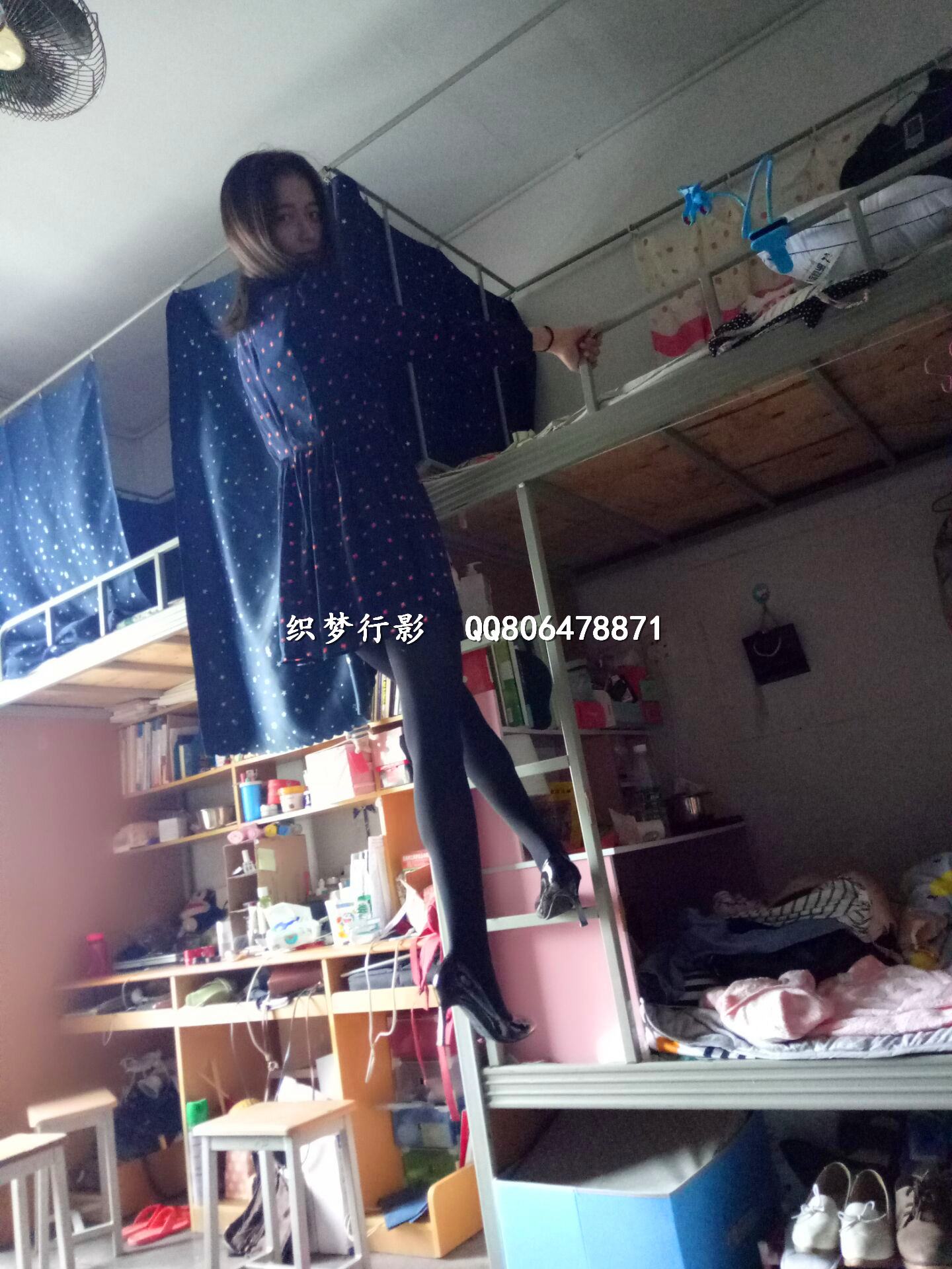 图片[58]-织梦行影@NO.004-第四期 宿舍黑丝高跟（黑丝）[57P] – 速更版-美库