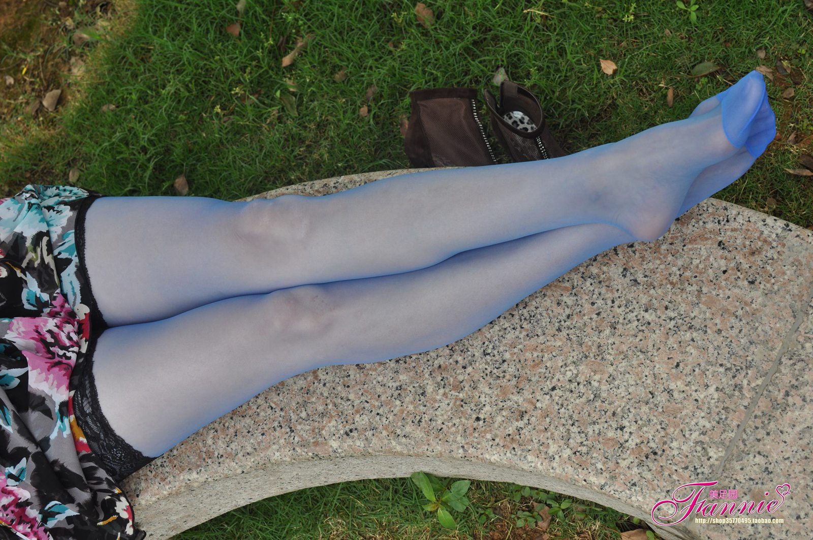 图片[17]-Fannie芬妮每足园 No.429 丝魅 彩丝 蓝色[61P] – 速更版-美库